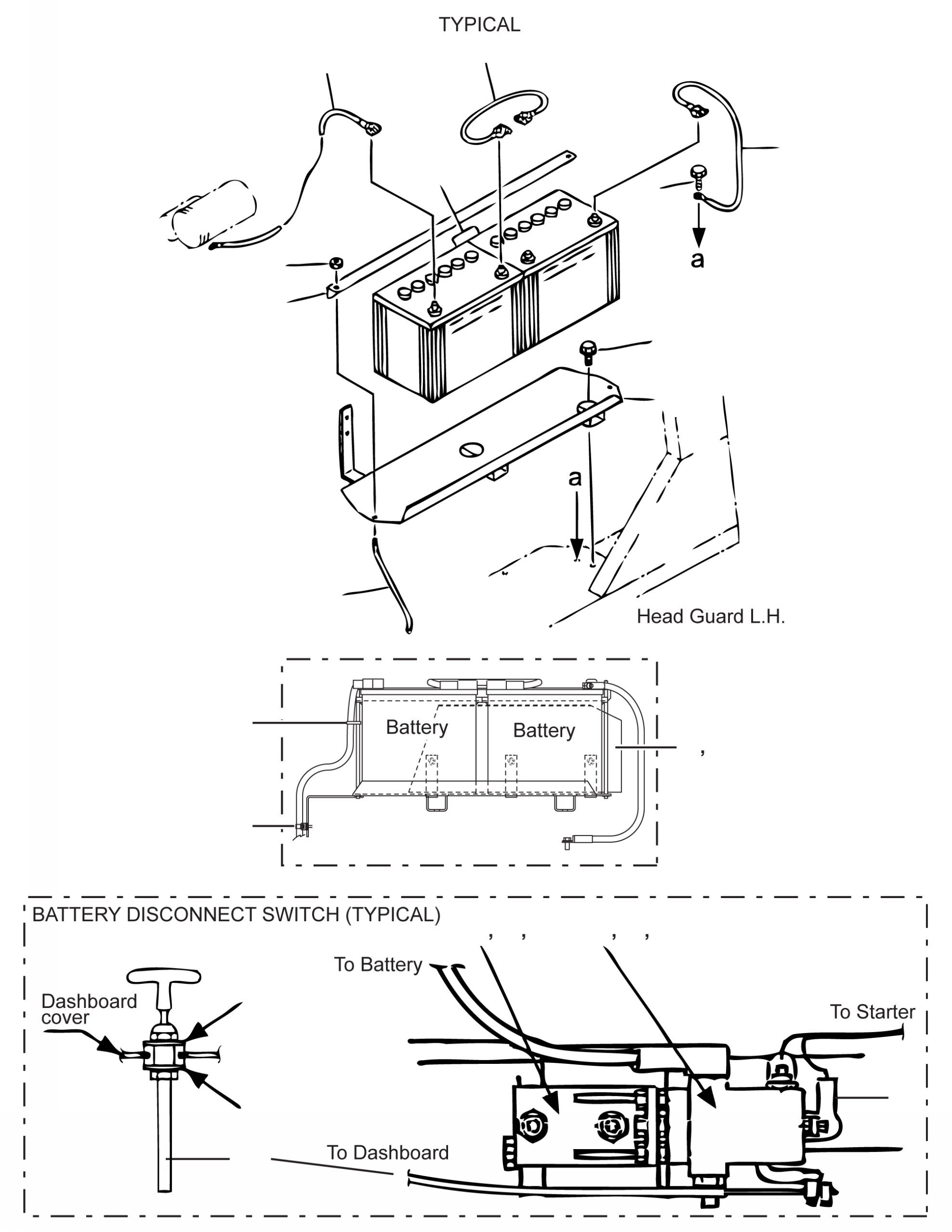 Кабель 37A-1LM-2030 KOMATSU