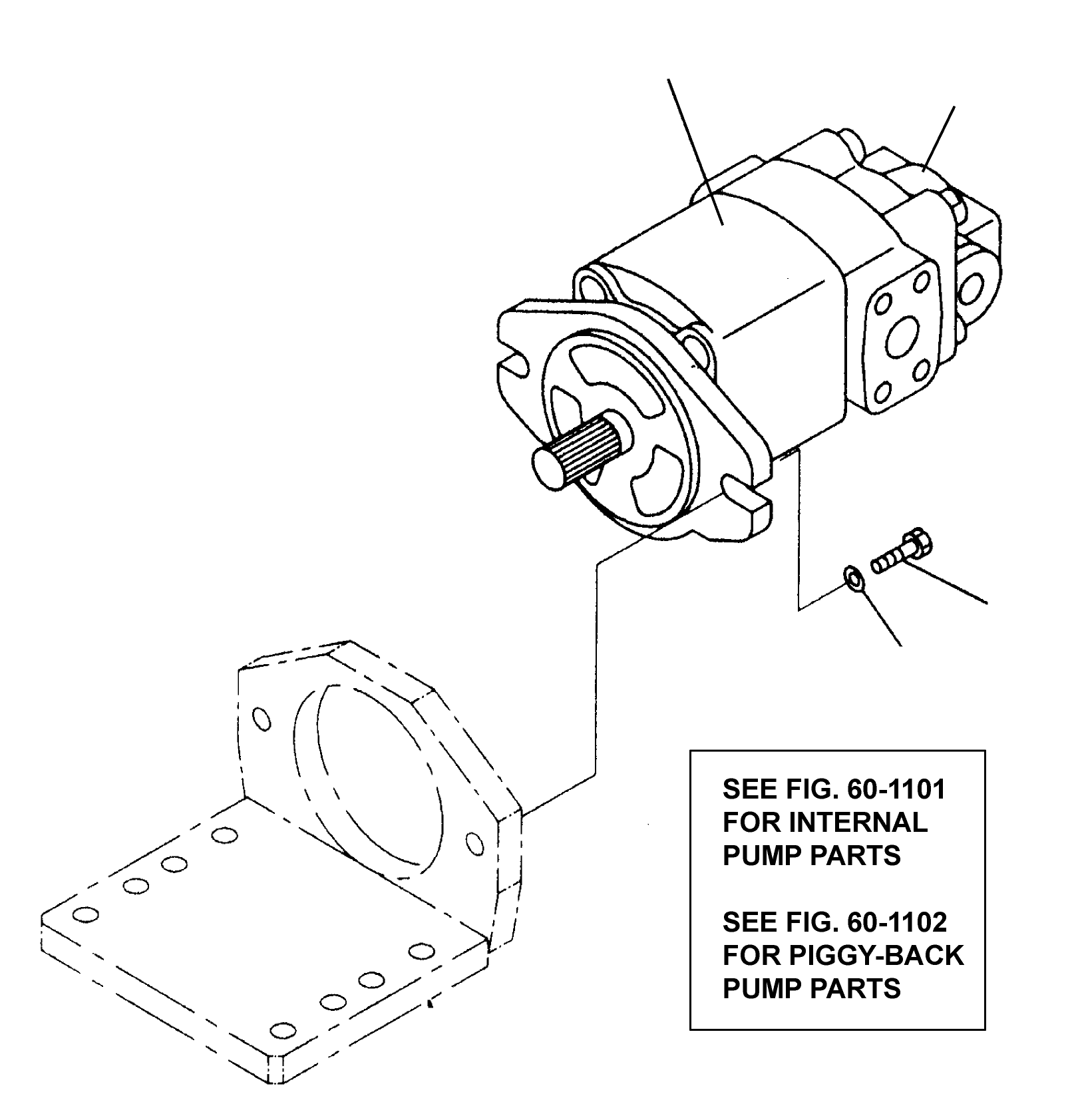 HYDRAULIC PUMP (DIESEL) 3EC-60-39920 KOMATSU