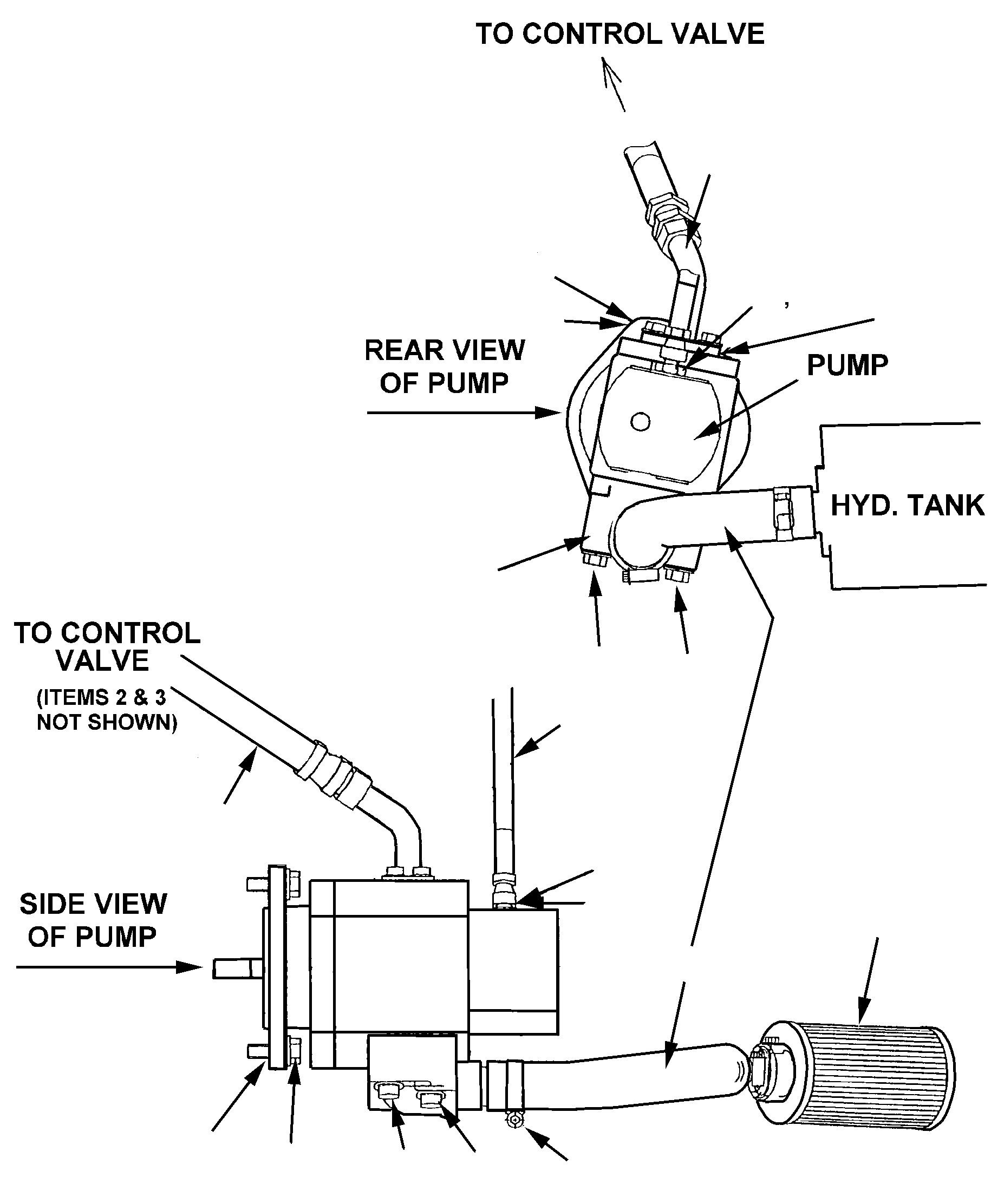 FITTING, CONTROL VALVE (HIGH-PRESSURE) 3EC-66-49340 KOMATSU