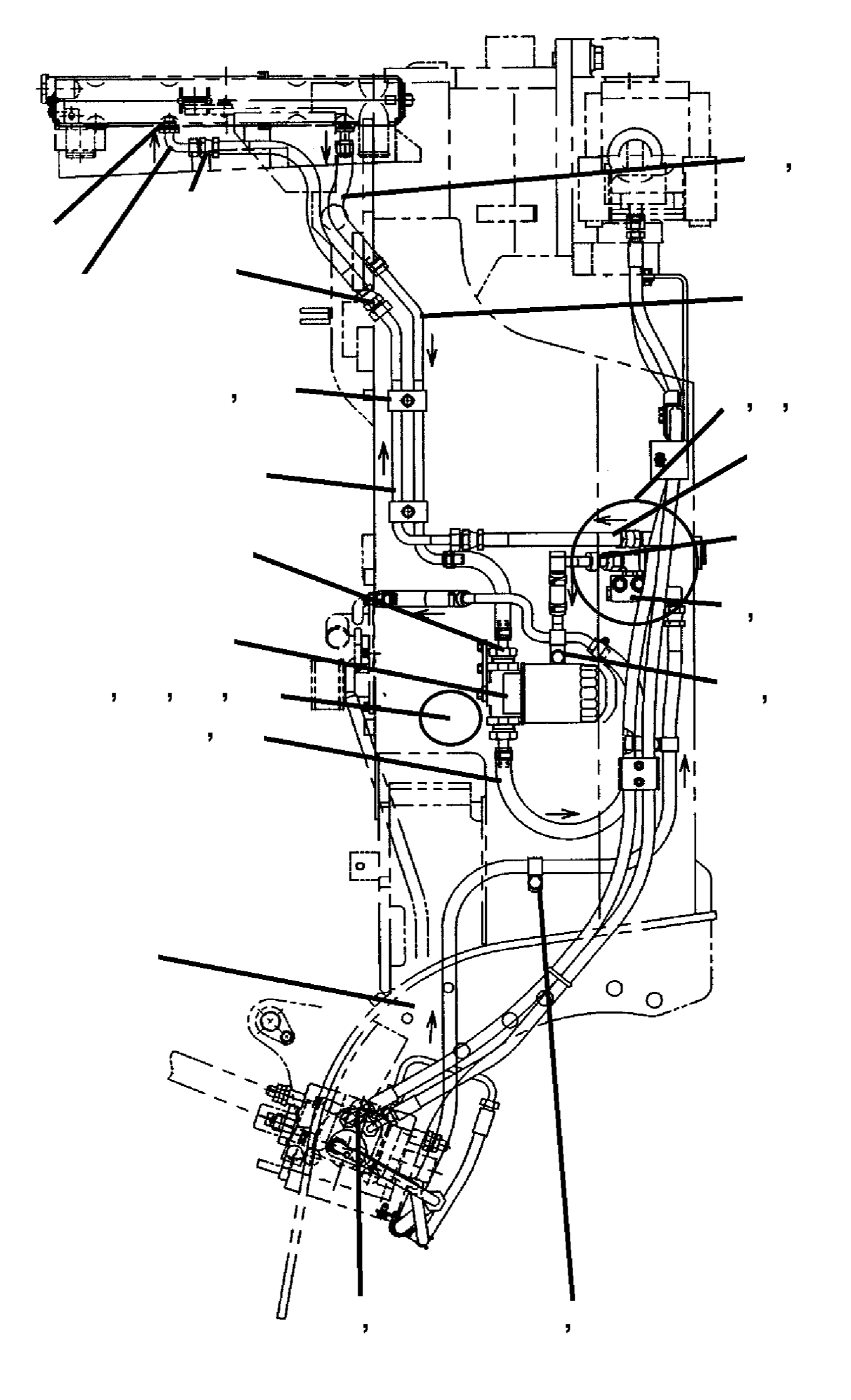 Шланг 07102-204A2 KOMATSU