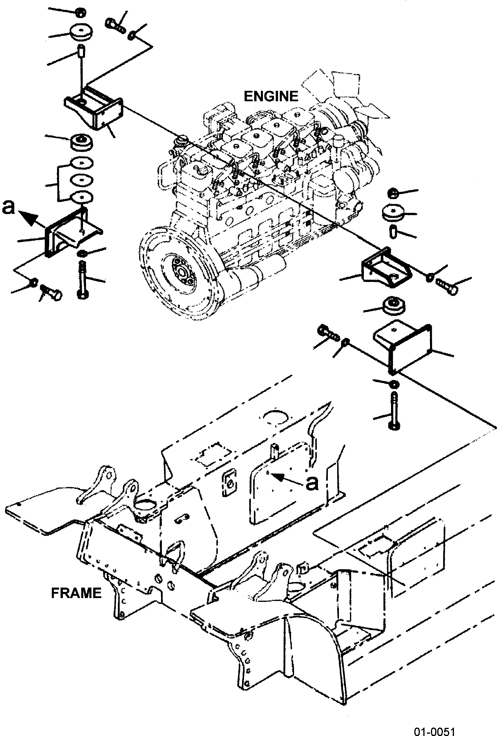 BRACKET, LH 3EC-02-32110SG KOMATSU