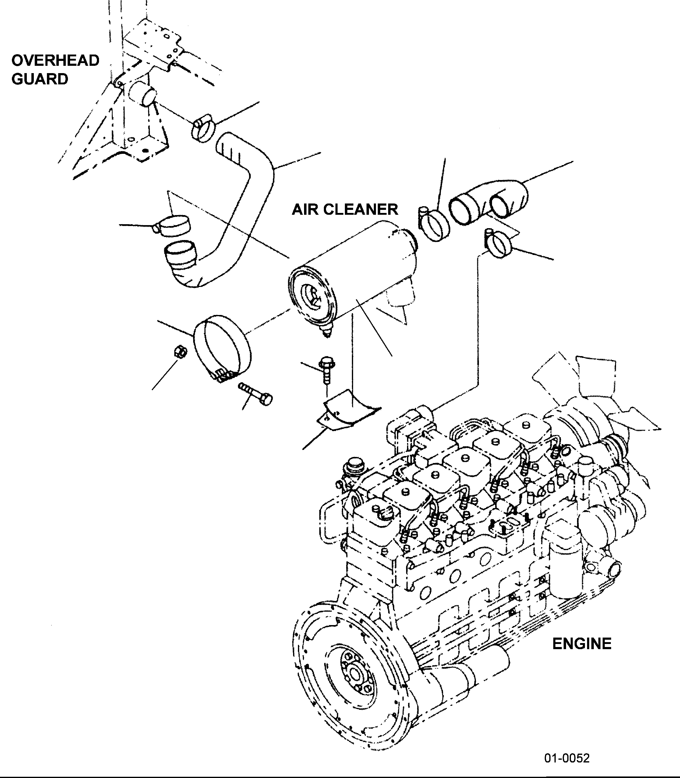 Кронштейн 3EC-01-39870 KOMATSU