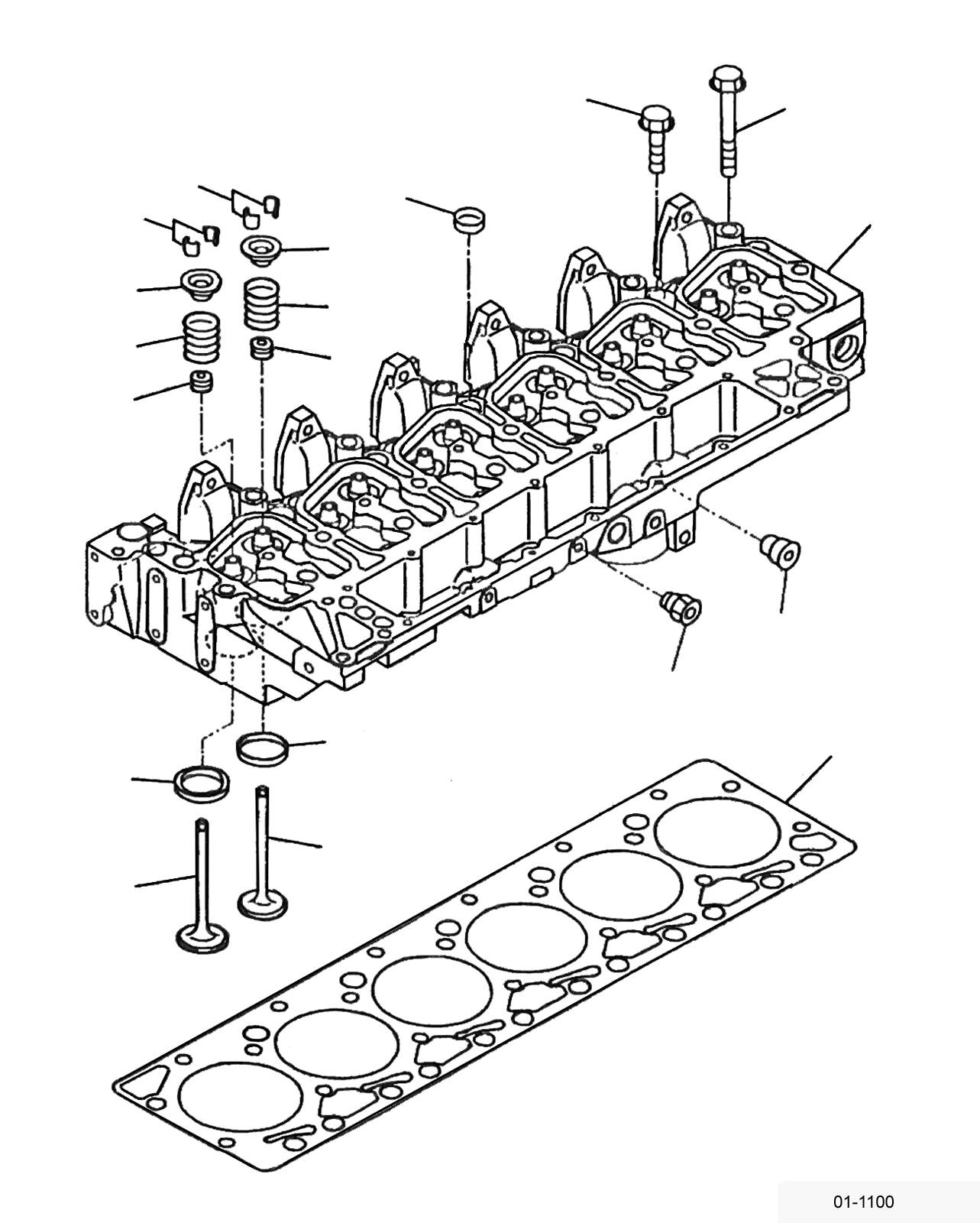 Головка 6734-11-1011 KOMATSU
