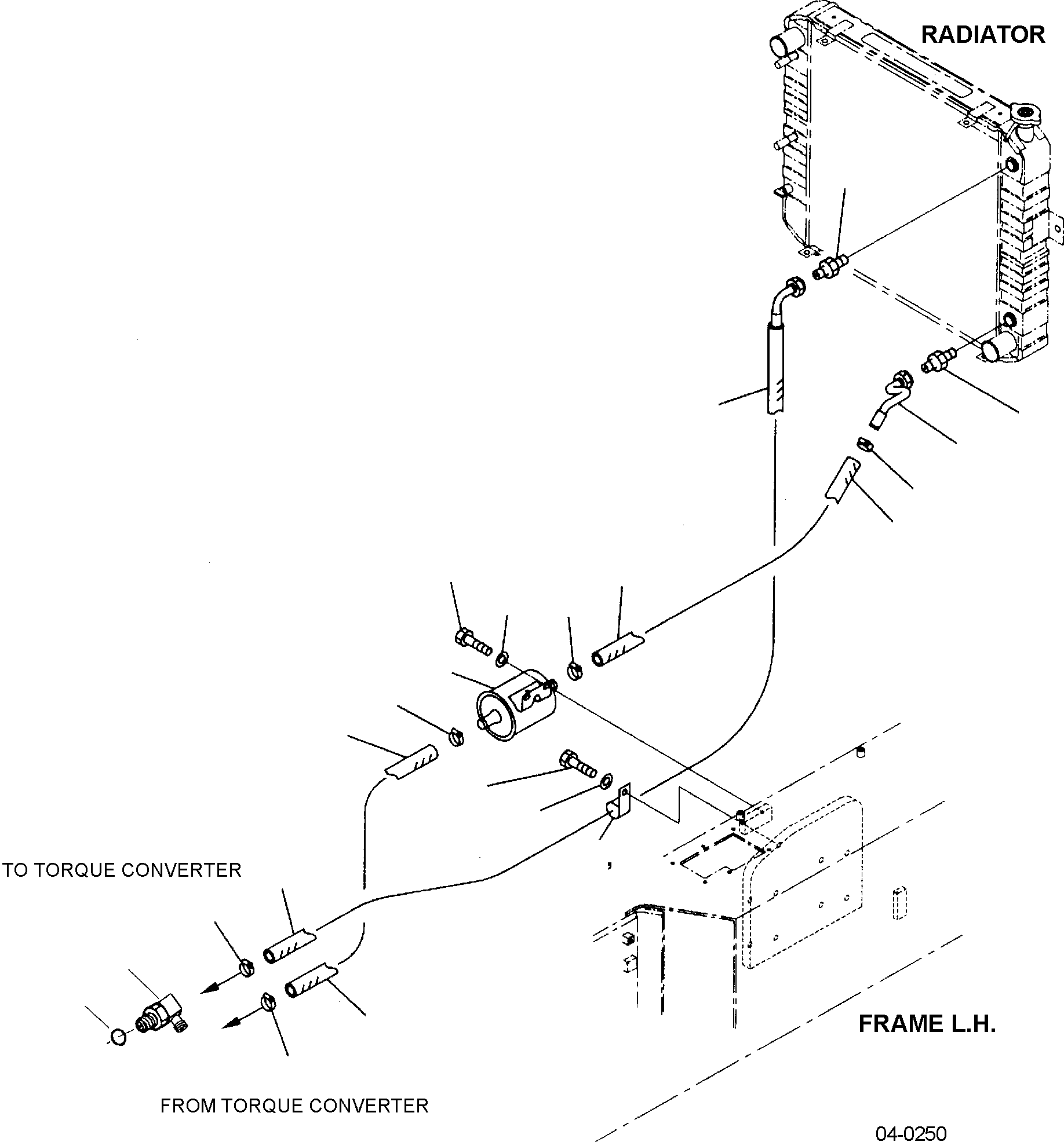 Хомут 3EB-55-51140 KOMATSU