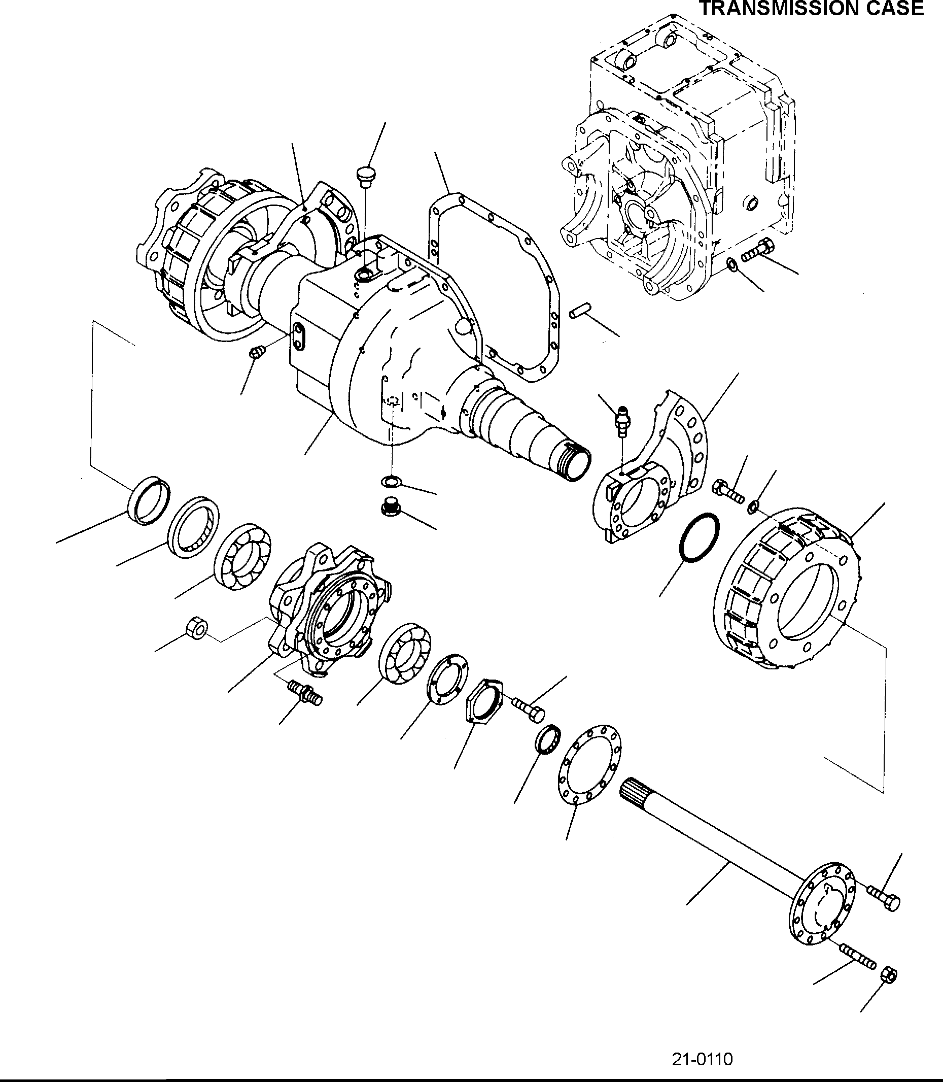 Ступица 3EC-21-36131 KOMATSU
