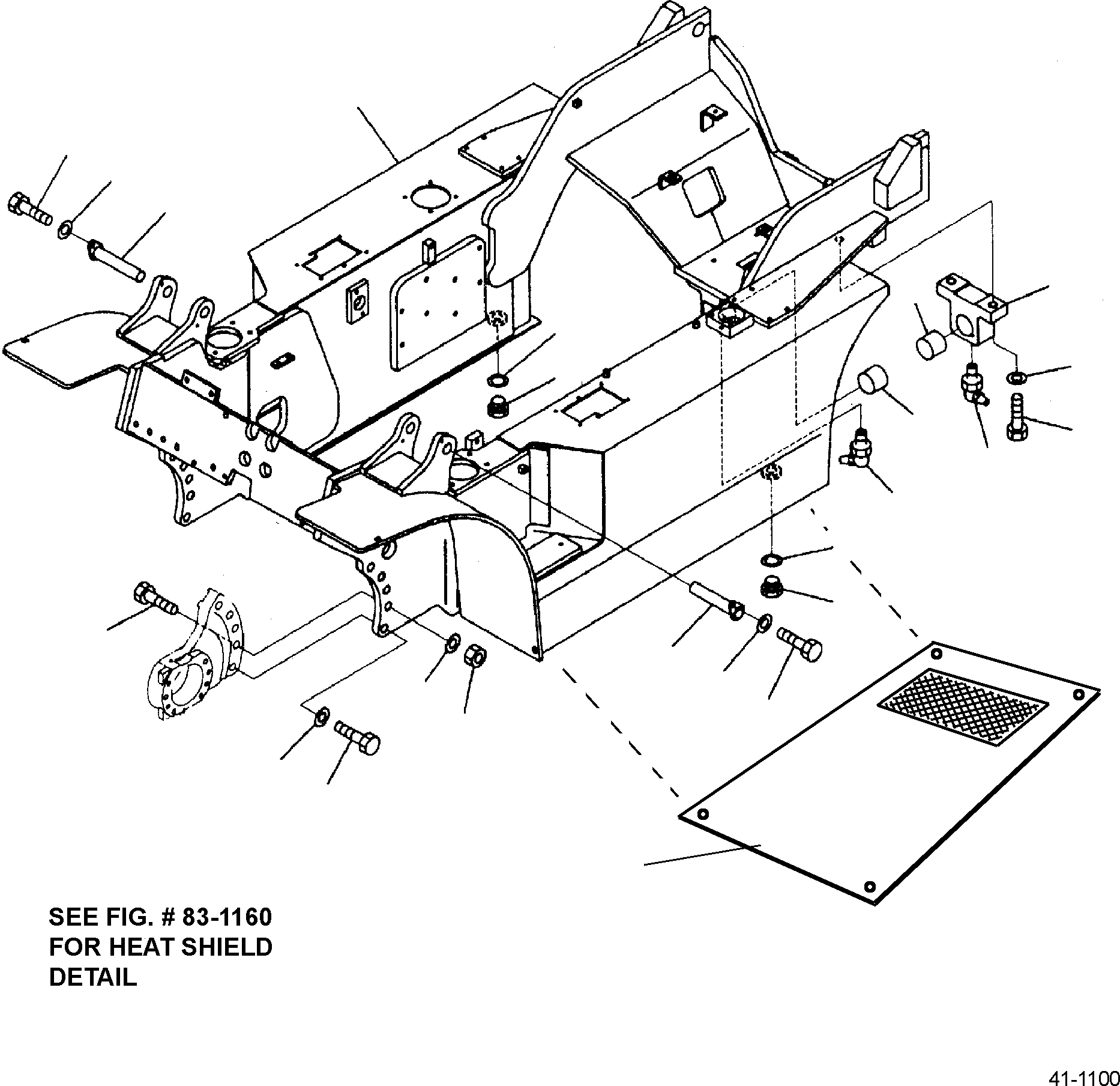 FRAME (FG(D)50A) 3EC-41-A6310 KOMATSU