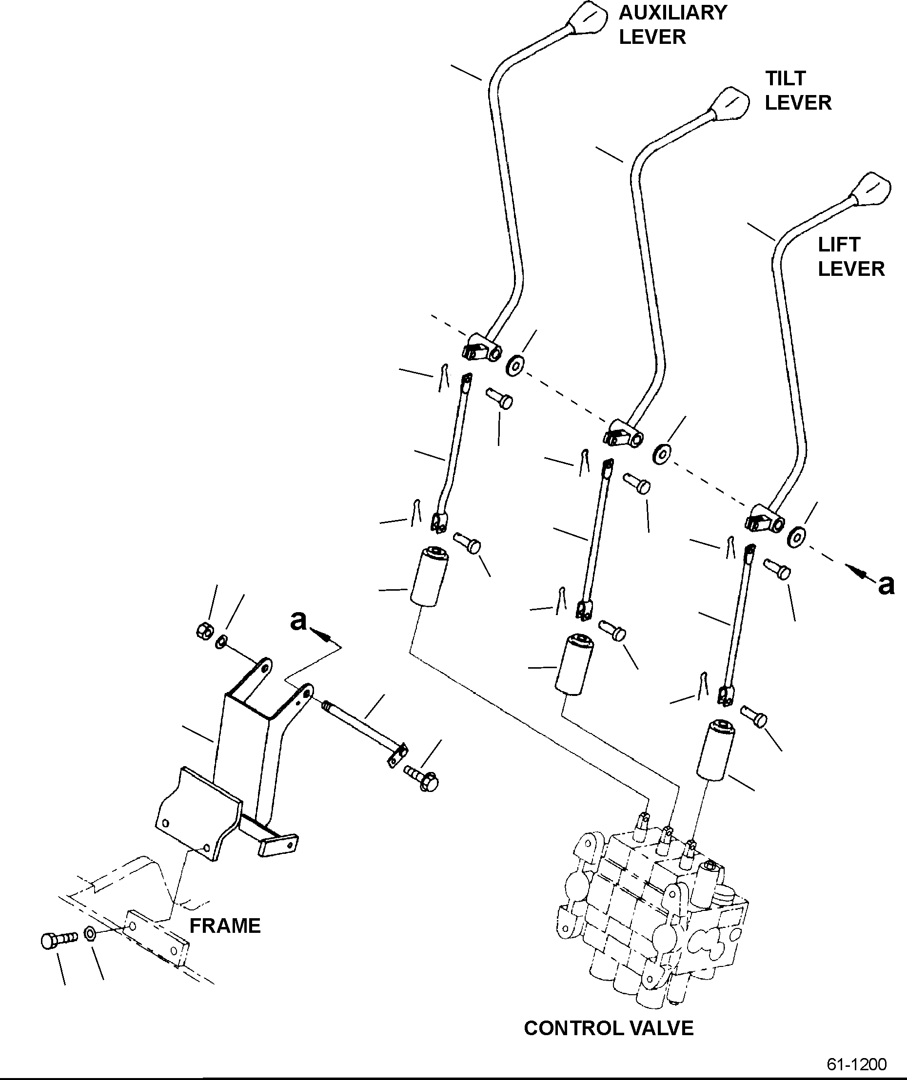 TILT LEVER 37C-1JB-3521 KOMATSU