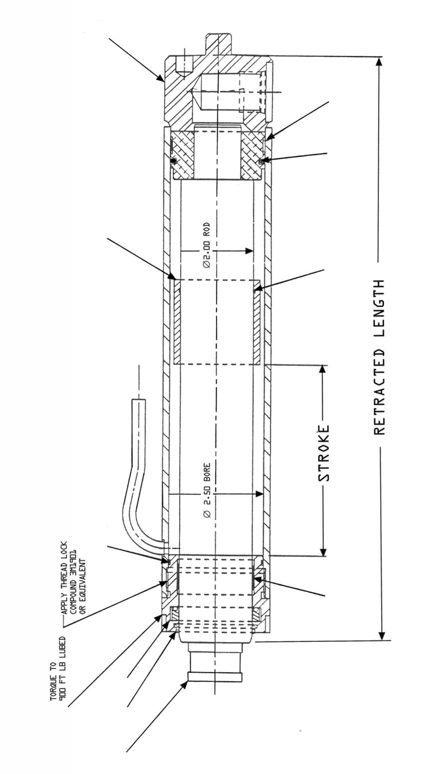 NUT, GLAND BRC077785 KOMATSU
