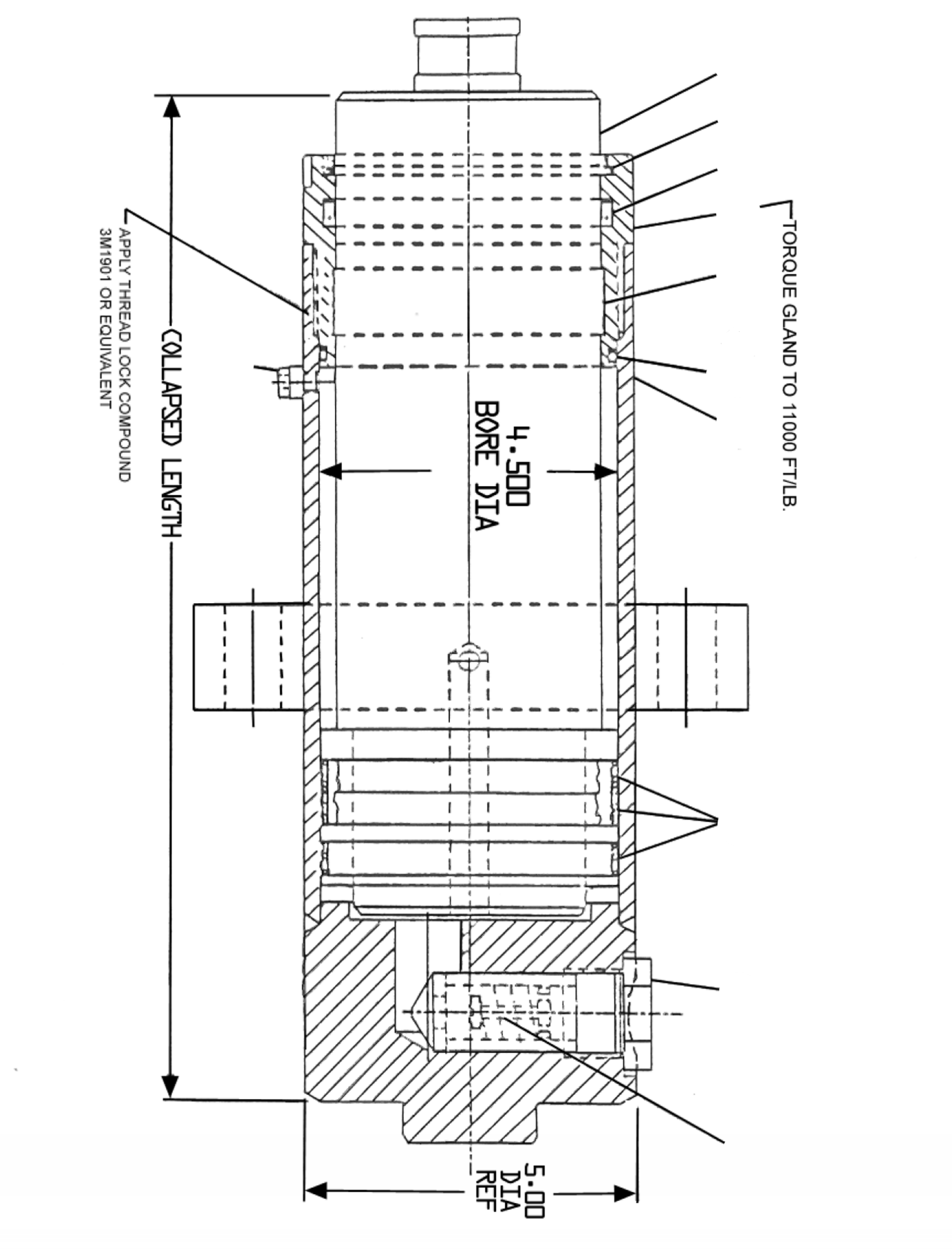 Опорное кольцо BRB076800-156 KOMATSU