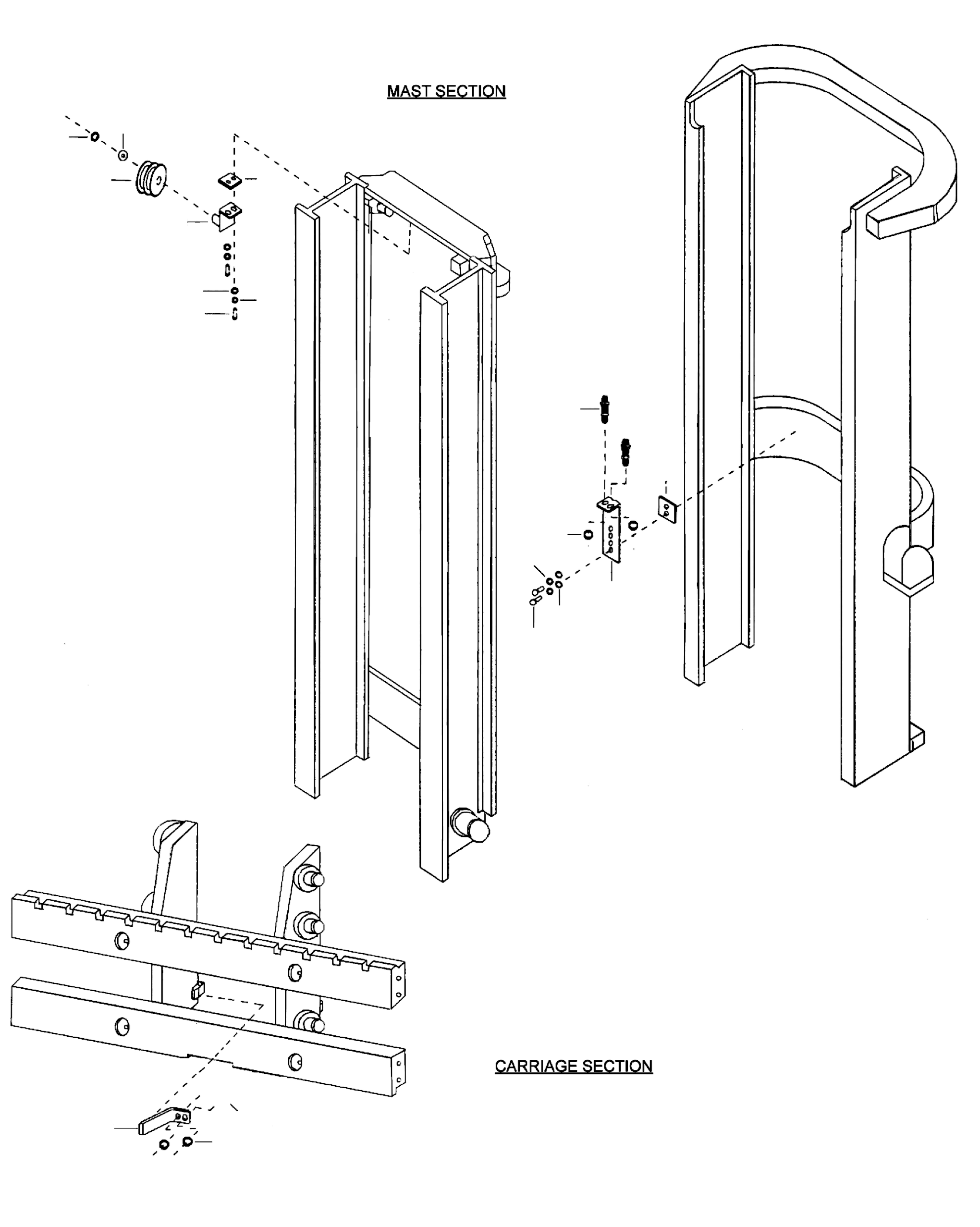 SINGLE SHEAVE BRACKET CJ309-02-0540 KOMATSU