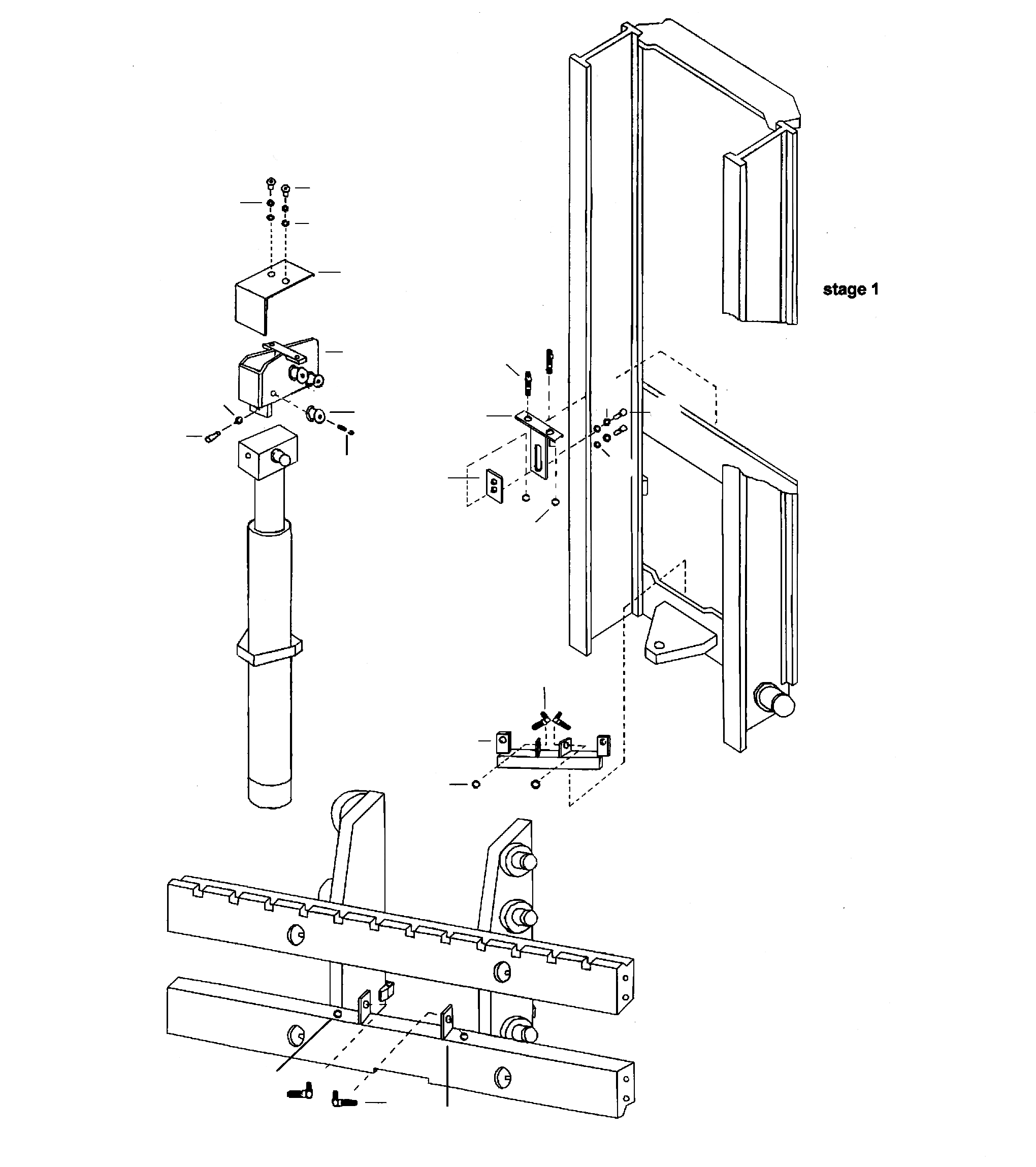 STATIC BULKHEAD BRACKET CJ303-04-0470 KOMATSU