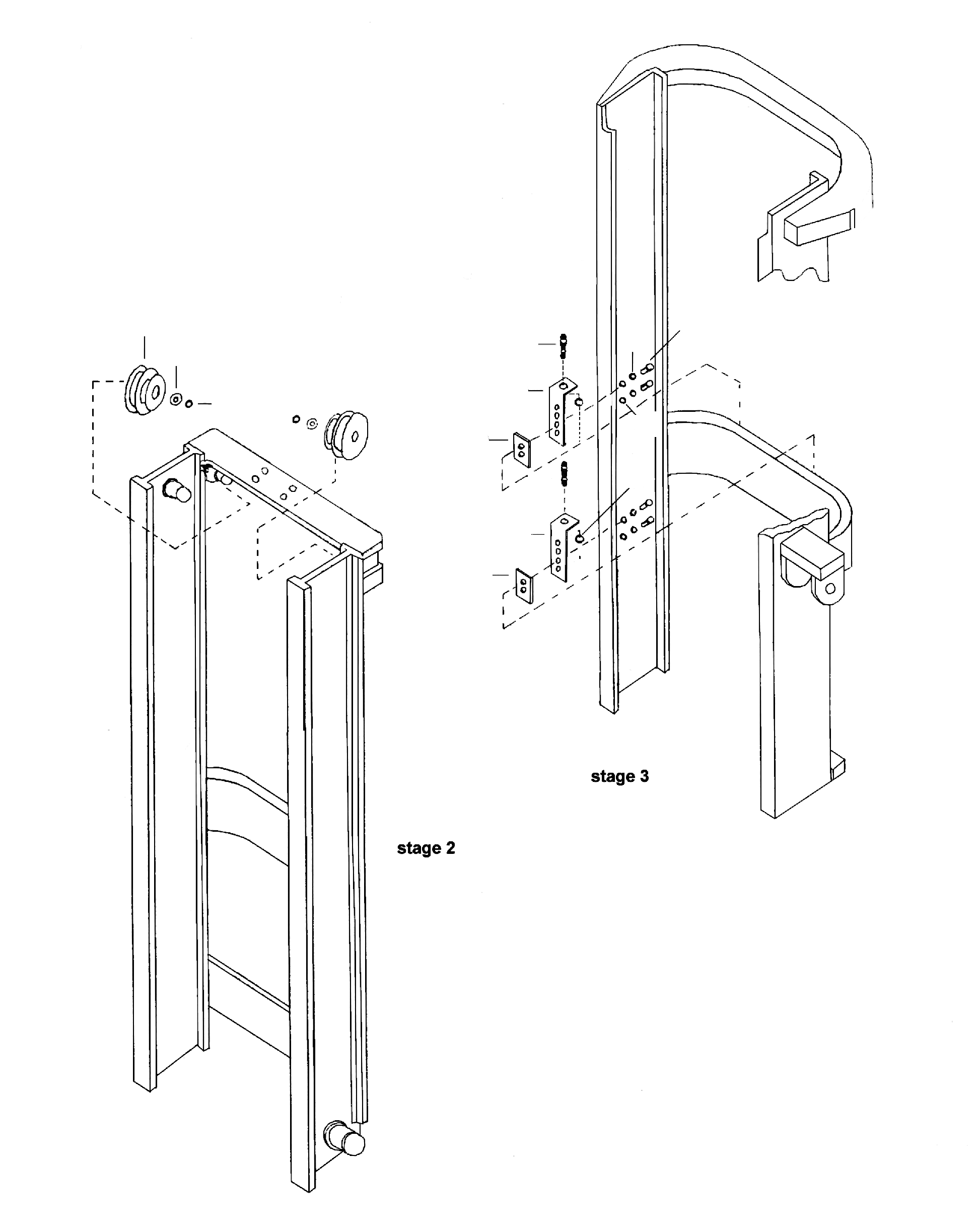 ADJUSTABLE BULKHEAD BRACKET CJ305-01-0390 KOMATSU