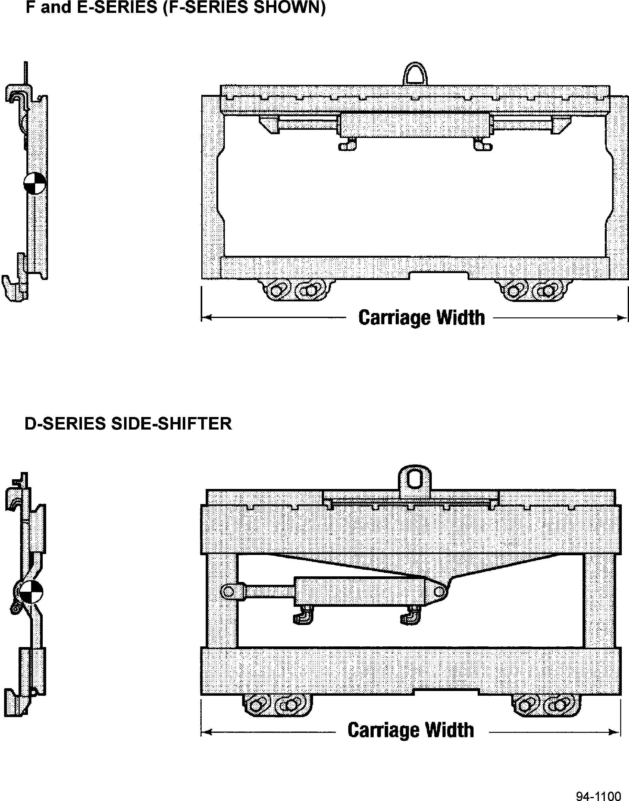SIDE-SHIFTER (42.1 IN. - 10,000 LB.) CC100E-SSS-B060 KOMATSU