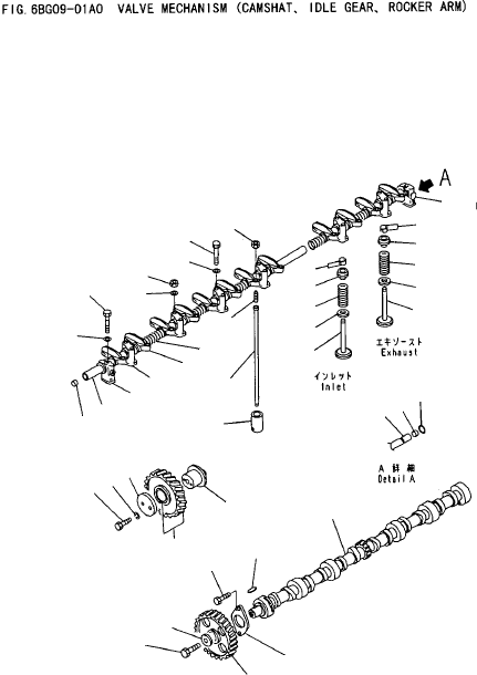 гайка 1-09400-116-0 KOMATSU