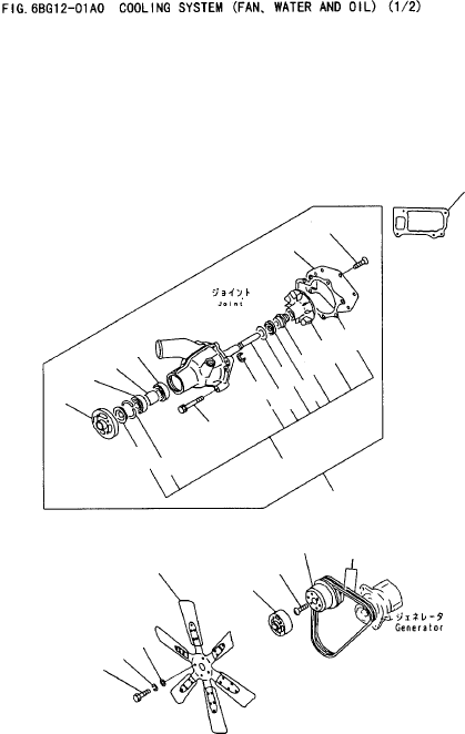 BOLT, PUMP-CYLINDER BLOCK 0-50041-050-0 KOMATSU