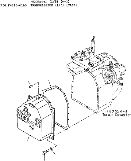 Корпус 3FE-15-11110 KOMATSU