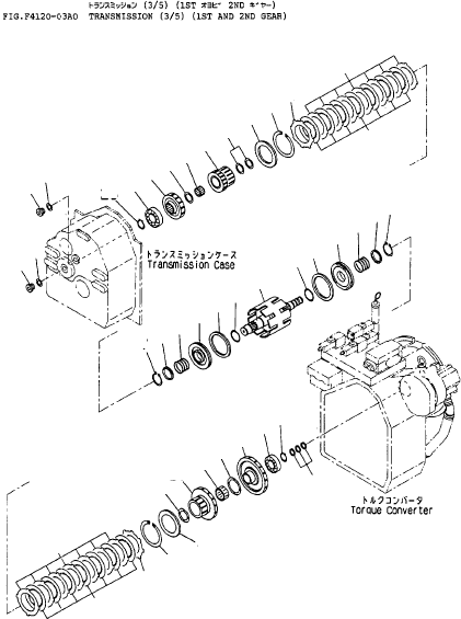 Шарикоподшипник 3EF-15-41570 KOMATSU