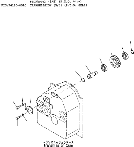 Шестерня 3FE-15-11630 KOMATSU