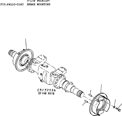 Болт 3FE-30-12910 KOMATSU