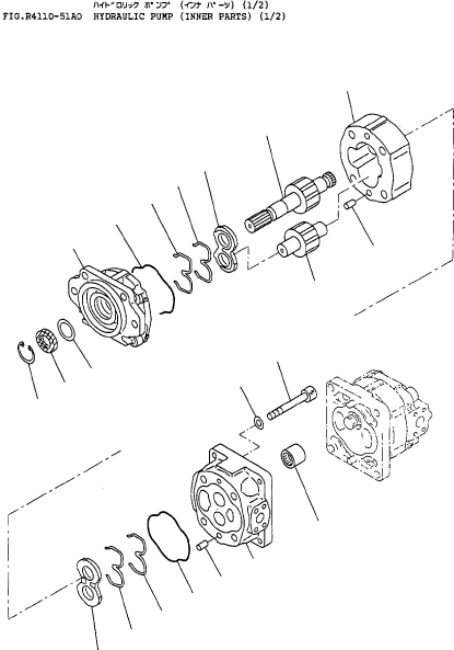 PUMP ASSY (SAR90) 705-12-39210 KOMATSU
