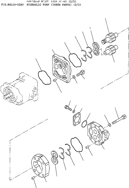 PUMP ASS'Y,(SAR40) 705-14-32530 KOMATSU