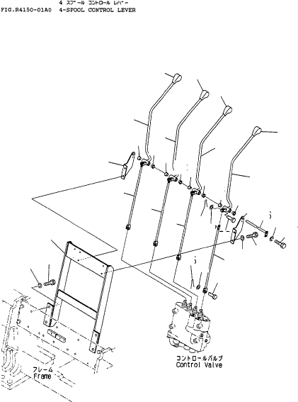 LEVER, LIFT 3FE-61-13110 KOMATSU