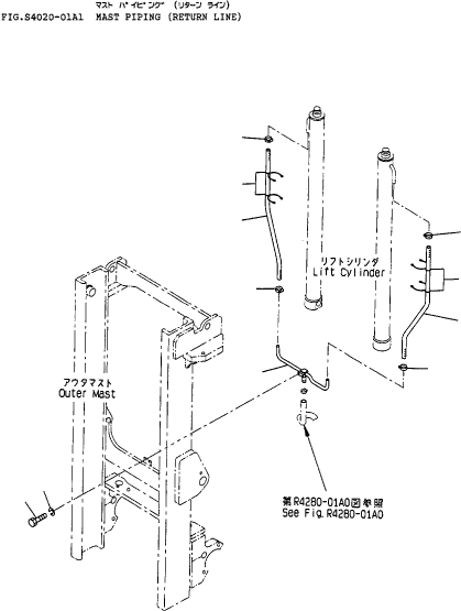 CLAMP (4.5M TO 6.0M MAST) 3EE-72-21190 KOMATSU