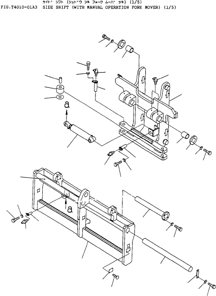 FRAME (FD135) 45E-3FH-2510 KOMATSU