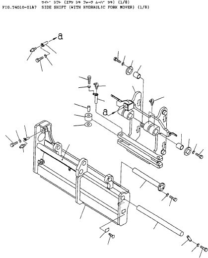SUPPORT (FD100) 45E-1FH-2280 KOMATSU