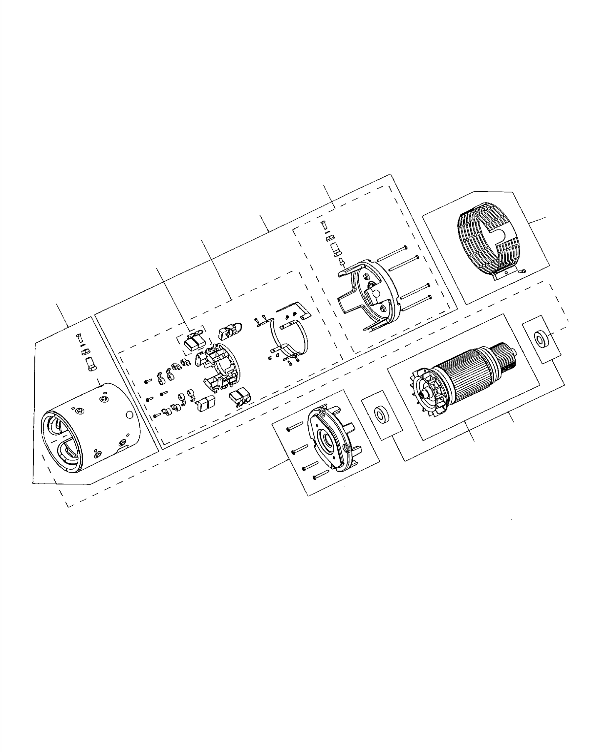 PUMP MOTOR ASSEMBLY 3BB-18-A5110 KOMATSU