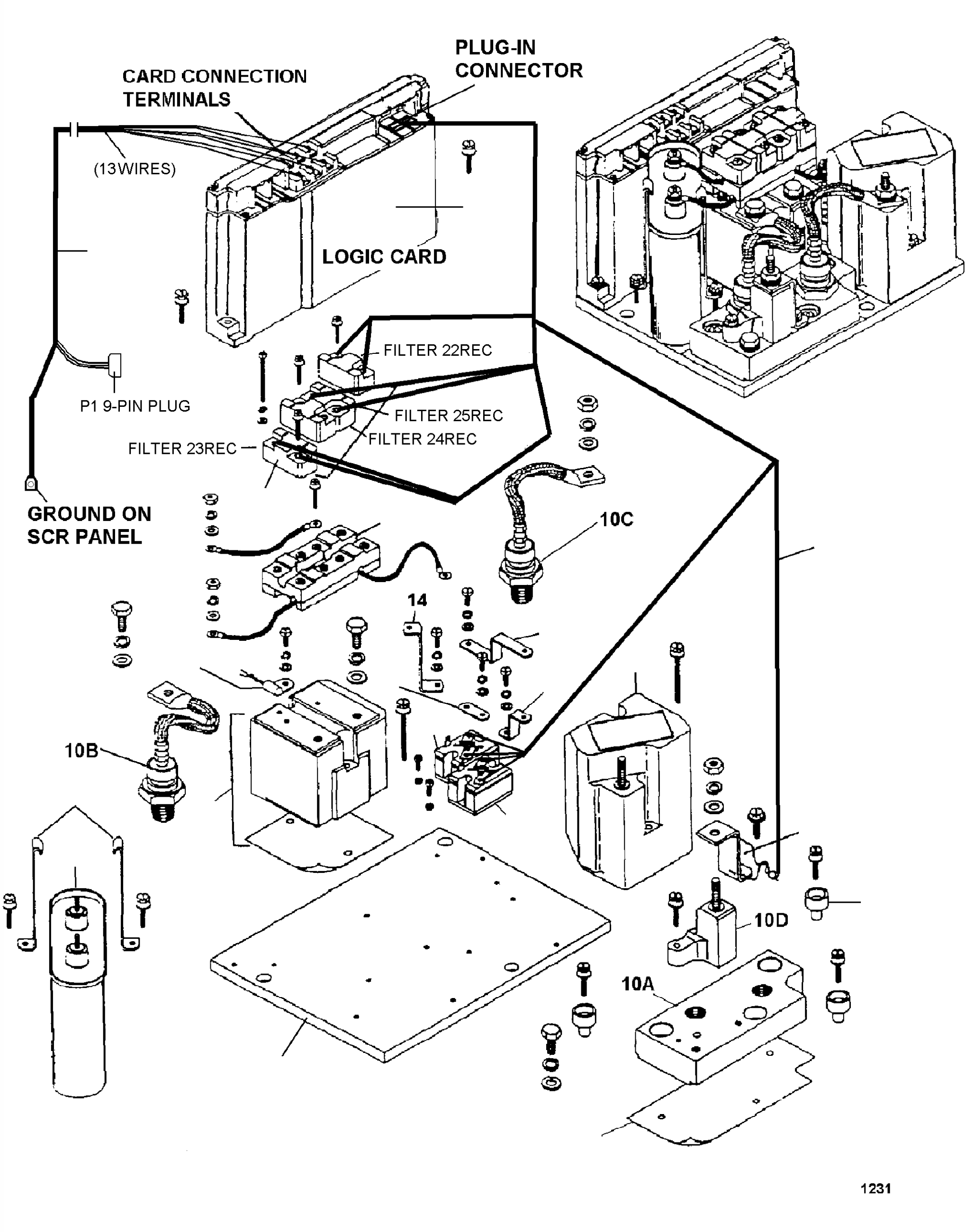 PUMP SCR PANEL ASSY 3BB-47-A3270 KOMATSU