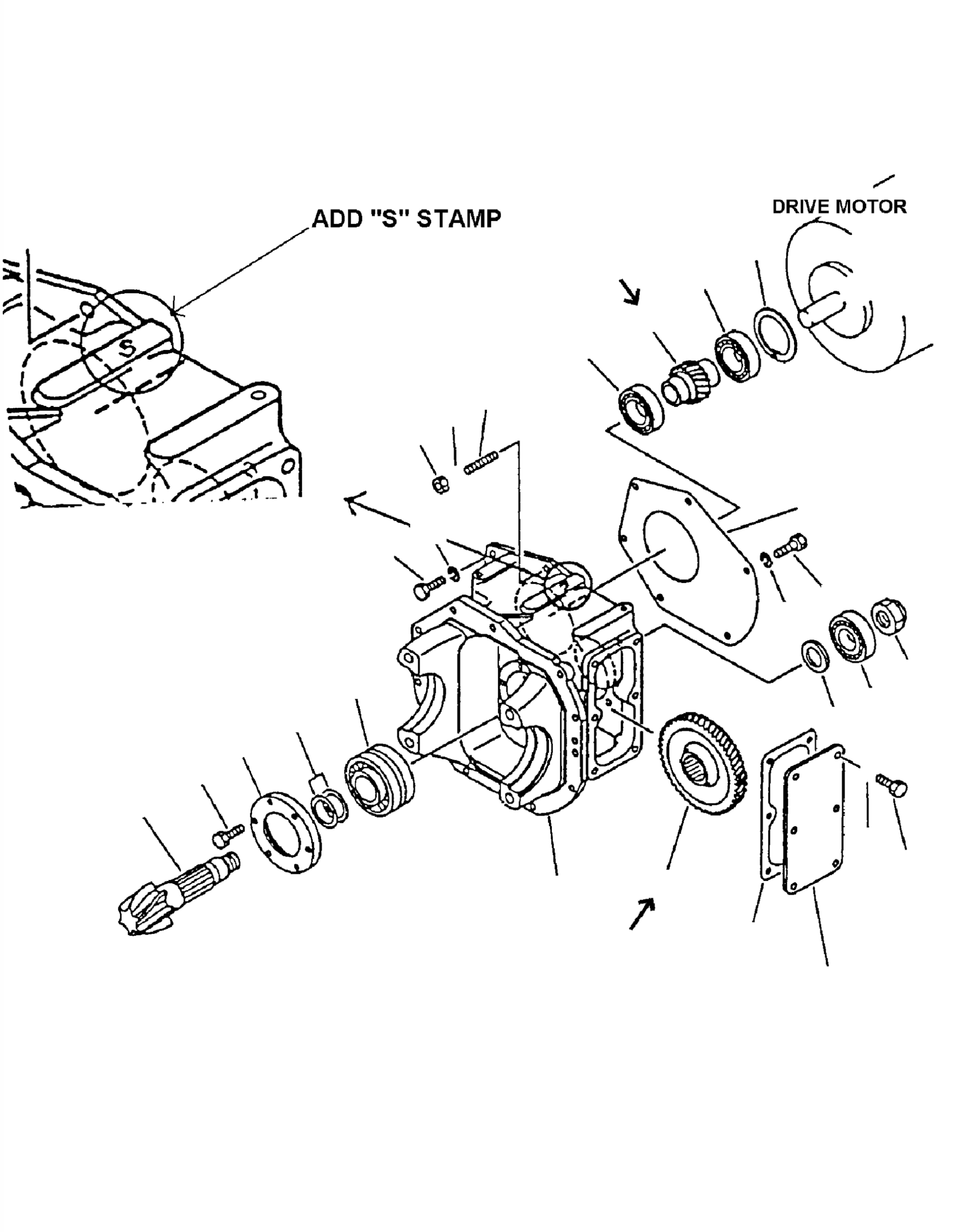 GEAR AND SHAFT ASSY 3BB-22-36320 KOMATSU
