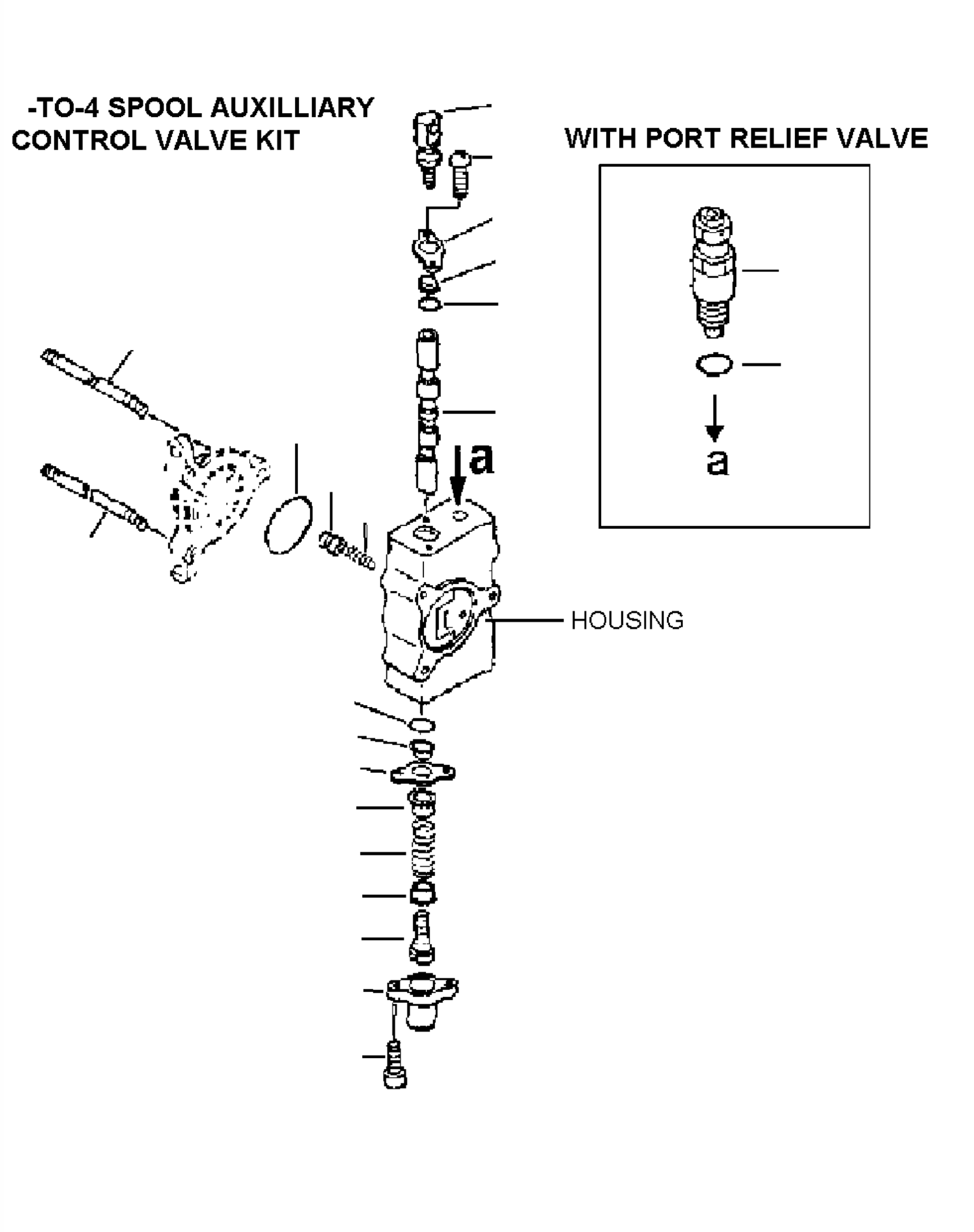 AUXILLIARY VALVE ASSY (4TH) 3BB-61-36910 KOMATSU