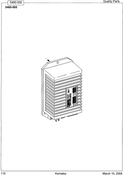 CONTROLLER, DRIVE 24 VOLT OP03000400 KOMATSU