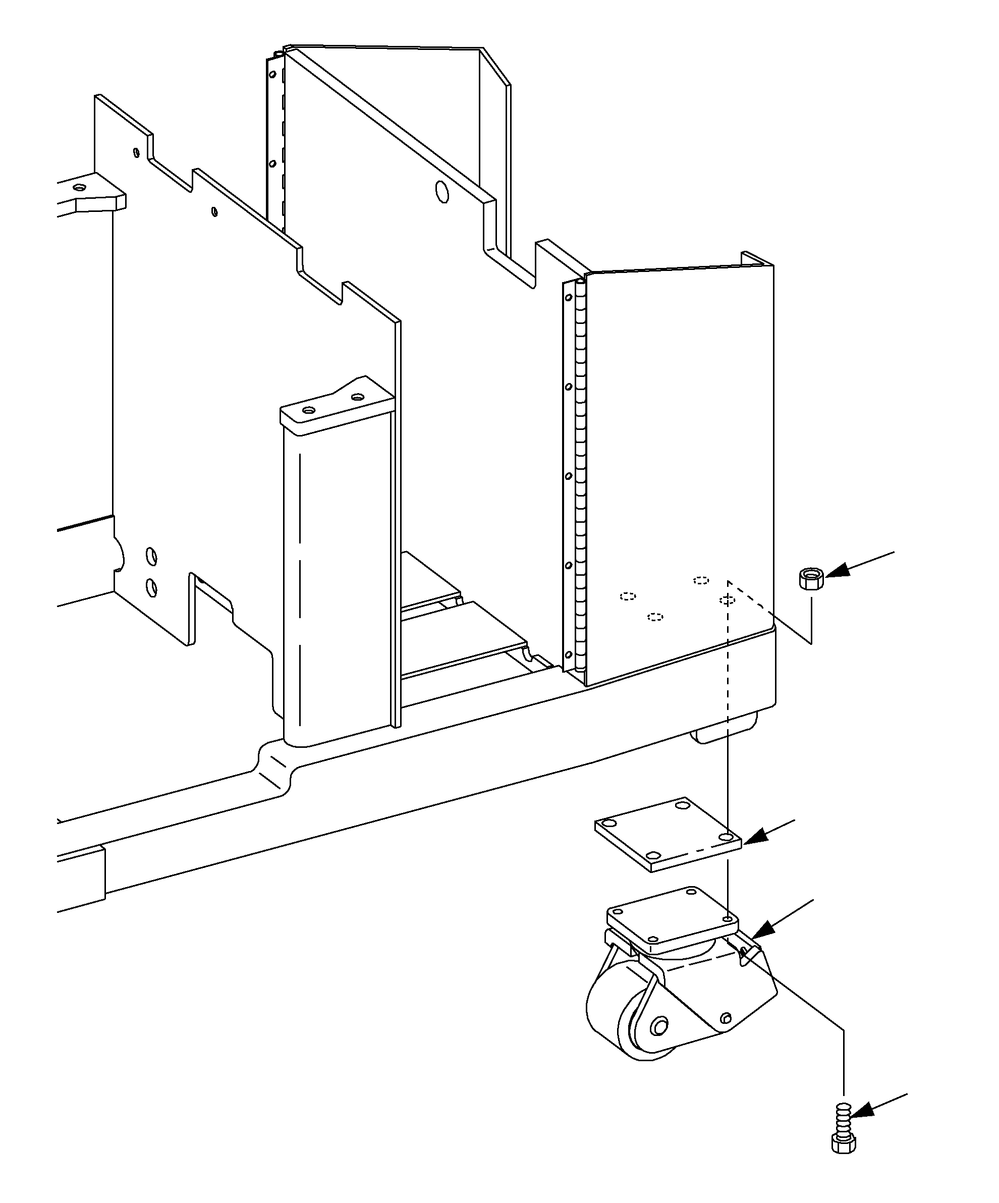 SCREW, CAP 11143-10 KOMATSU