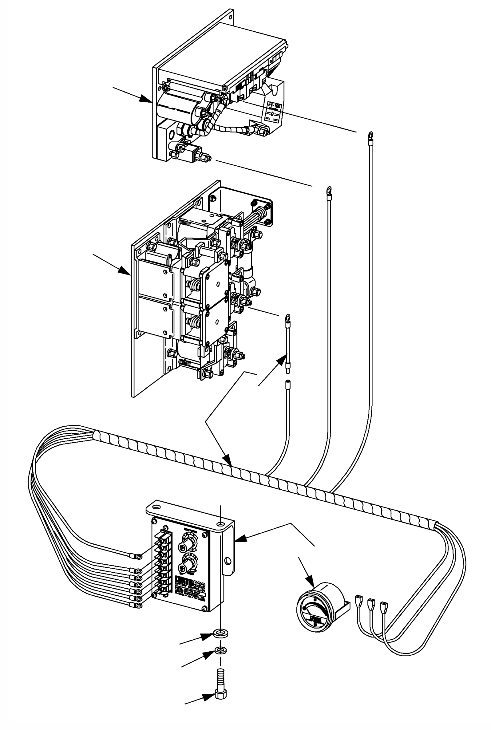 HARNESS, CURTIS 29317-00 KOMATSU