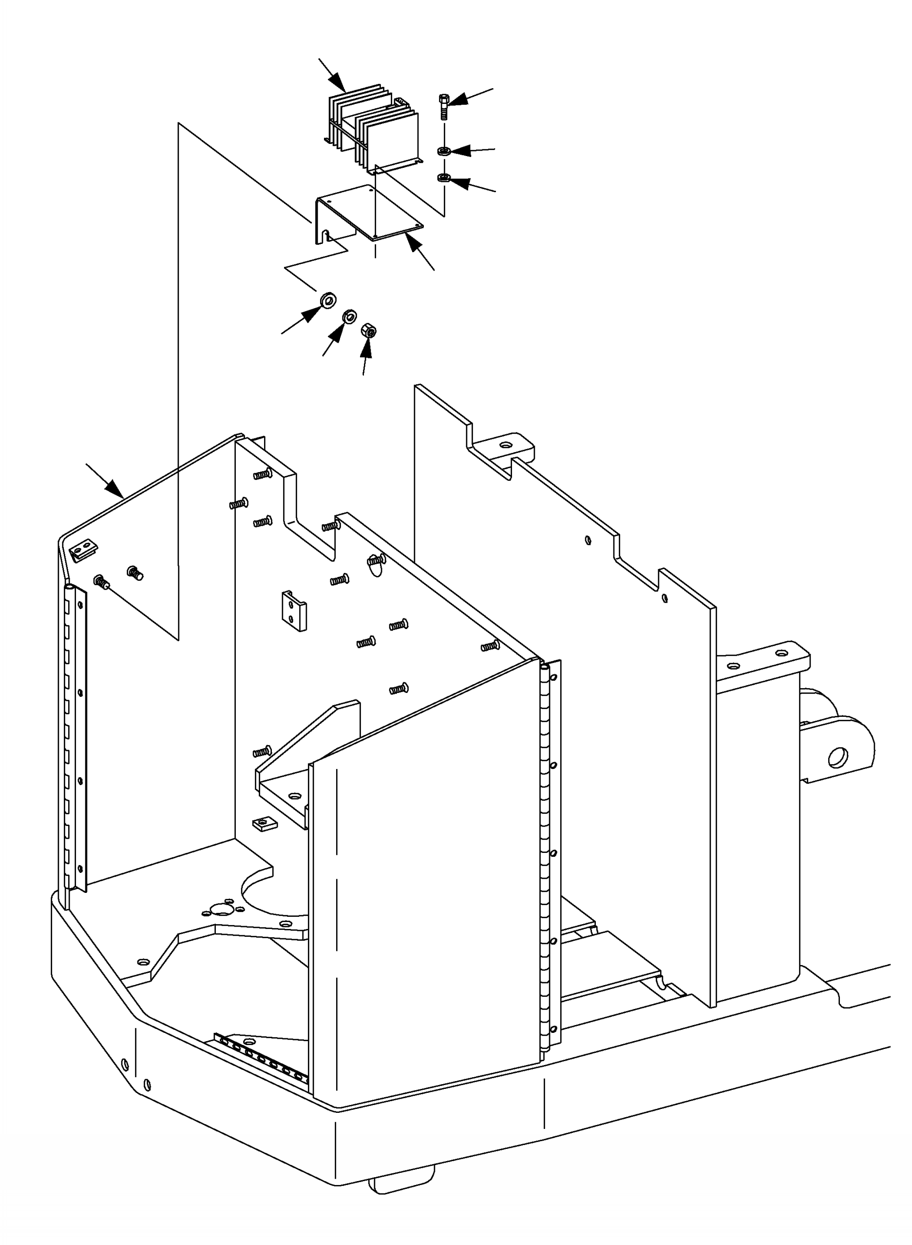 Монтажный кронштейн 29576-00 KOMATSU