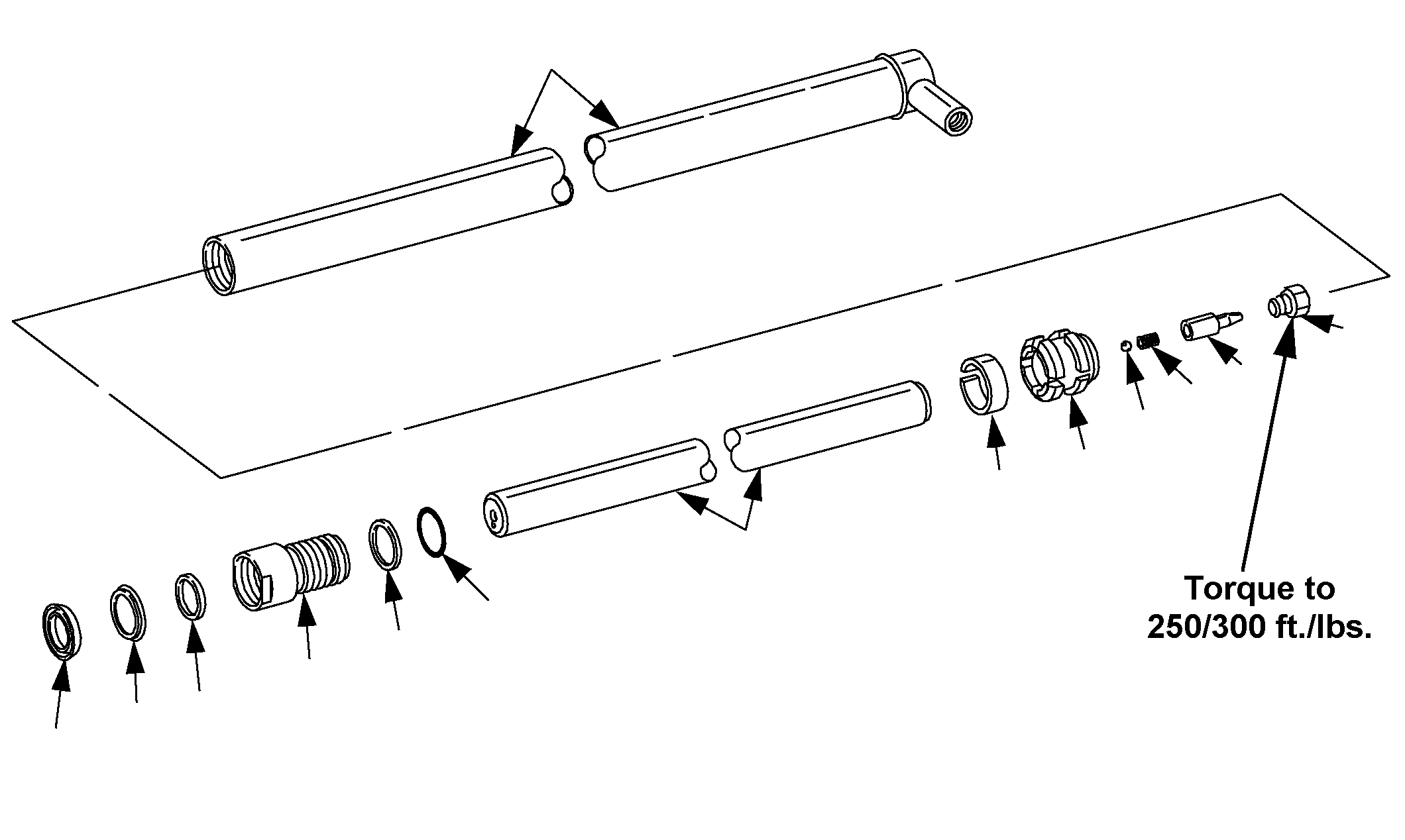 ROD, CYLINDER 29102-05 KOMATSU