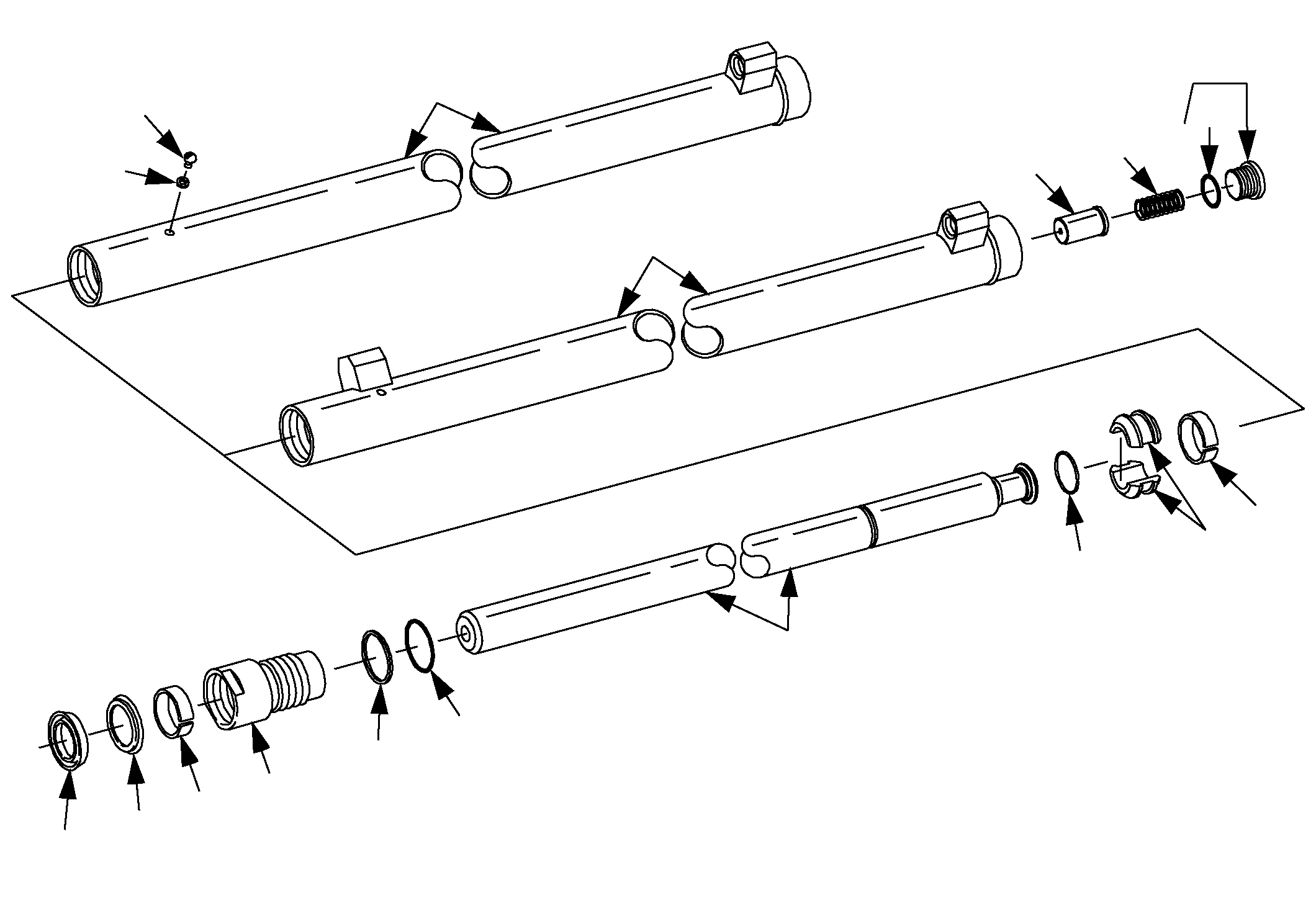 ROD CYLINDER 29633-01 KOMATSU