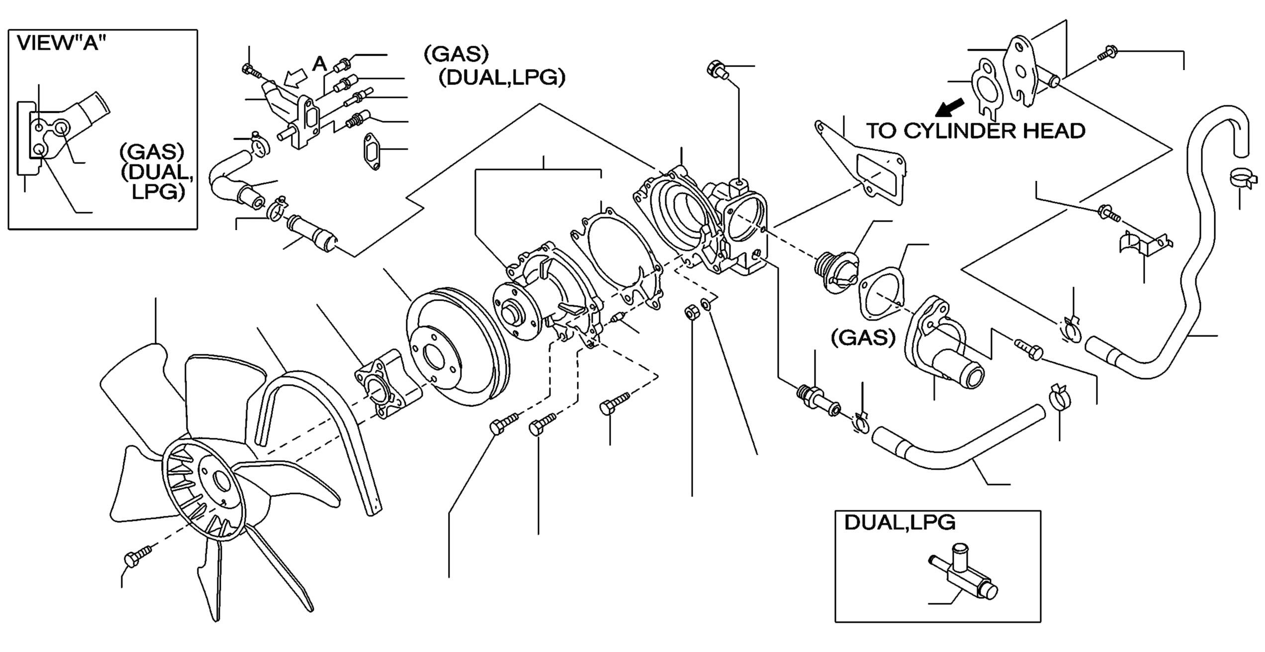 BOLT, FLANGE 081A0-8201A KOMATSU