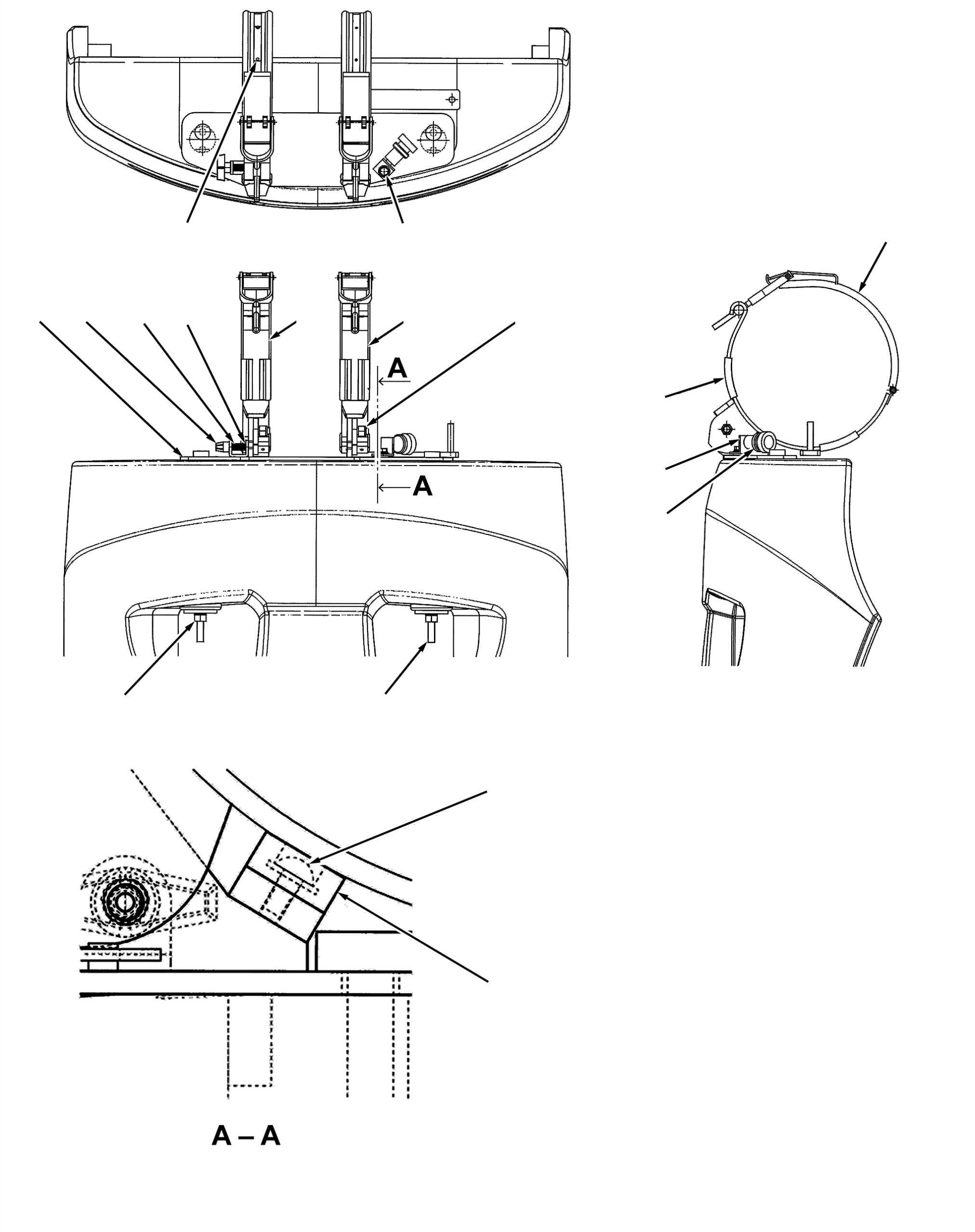 DUAL FUEL FITTING KIT 3BB-05-A7760 KOMATSU