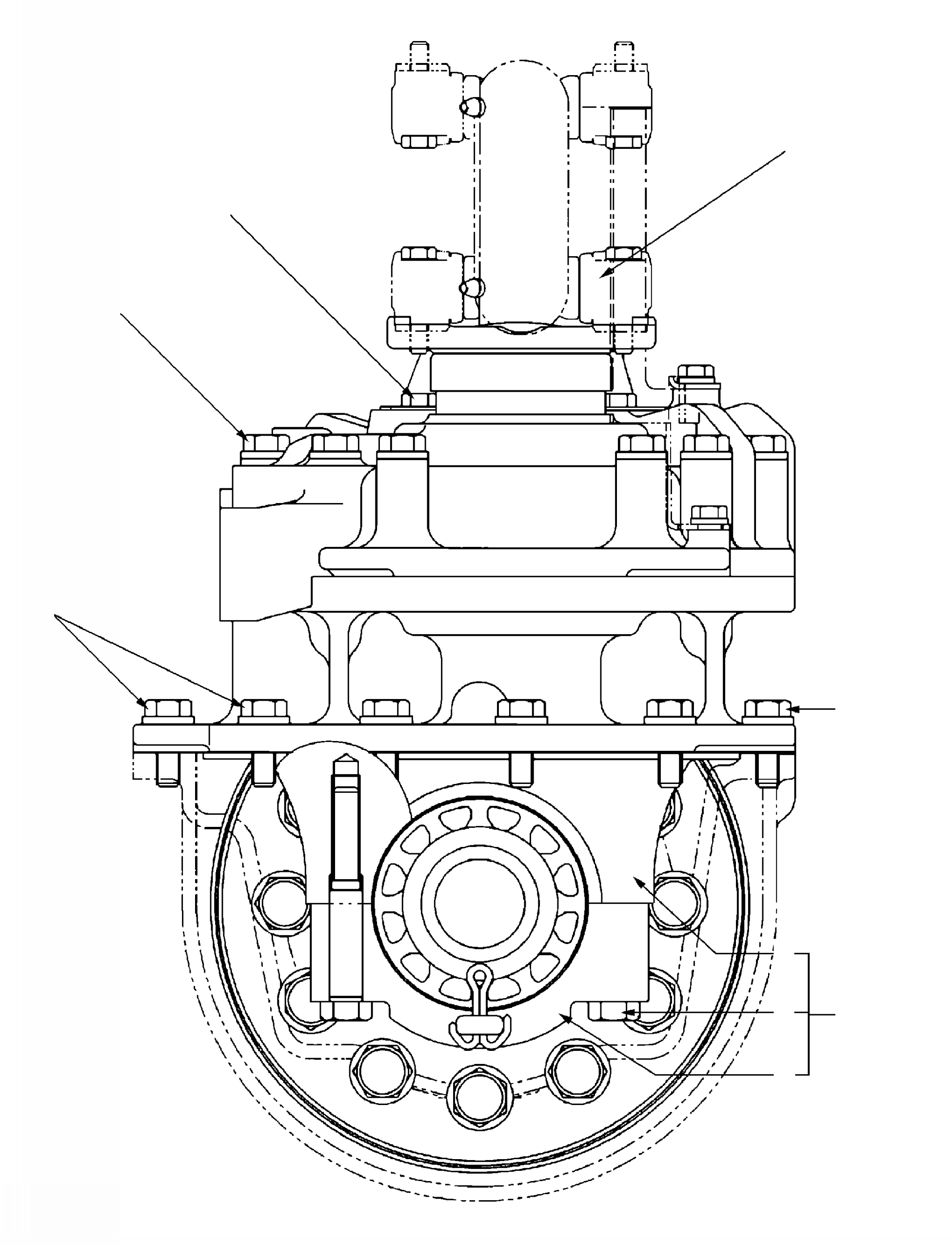 DIFFERENTIAL ASSY 3EA-21-51110 KOMATSU