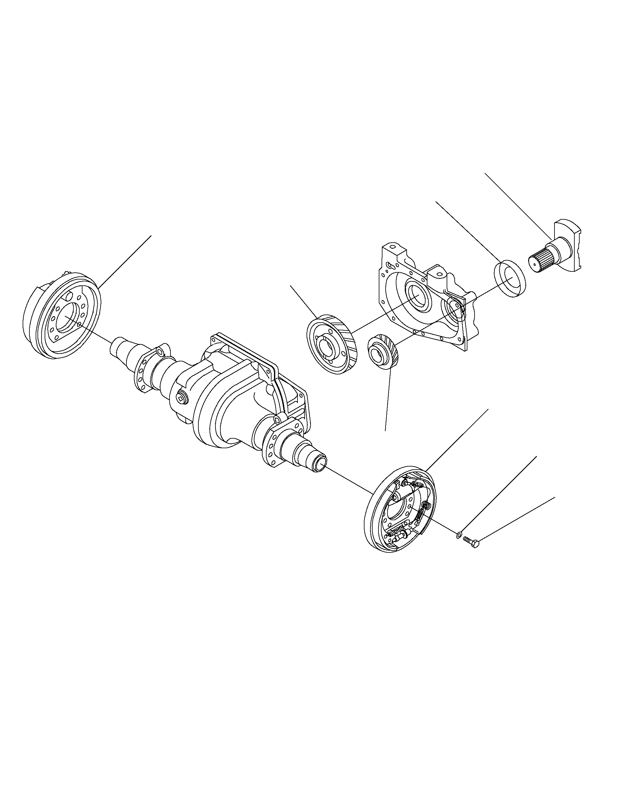 GEAR, DRIVE (NO. 4) 37B-1TH-5040 KOMATSU