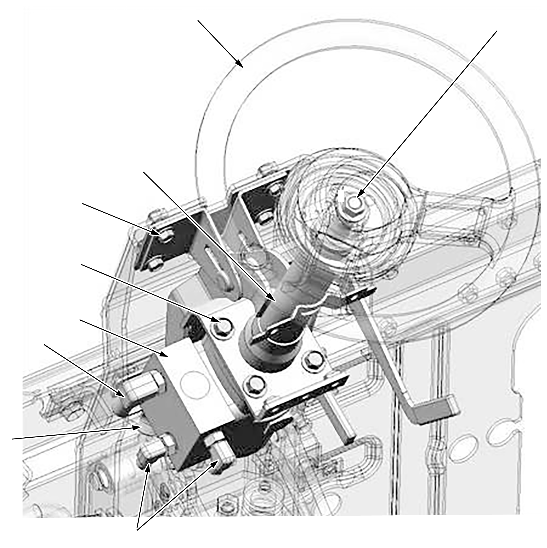 STEERING COLUMN SHAFT 3EB-34-53111 KOMATSU