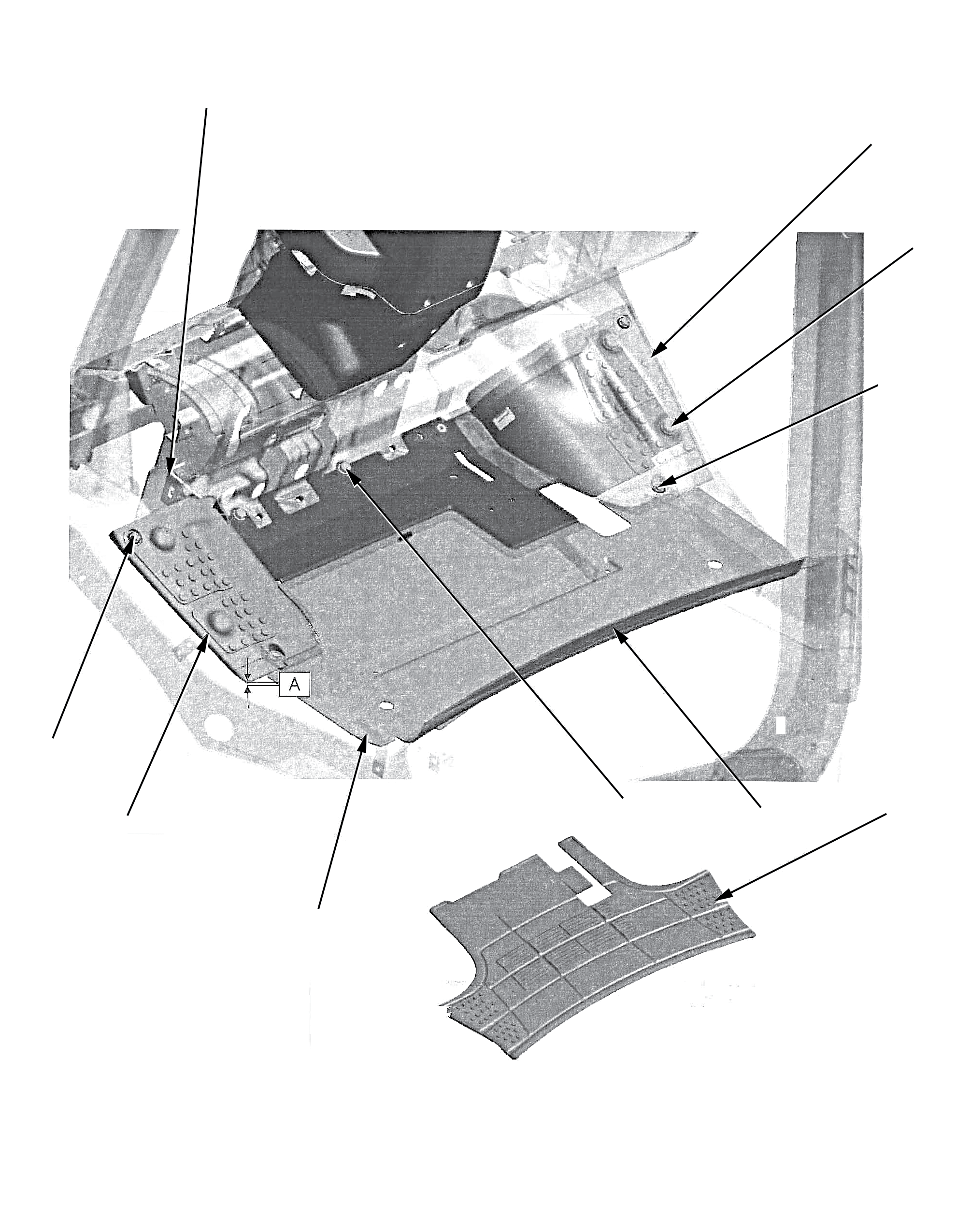 COVER, RH 3EB-50-51551 KOMATSU