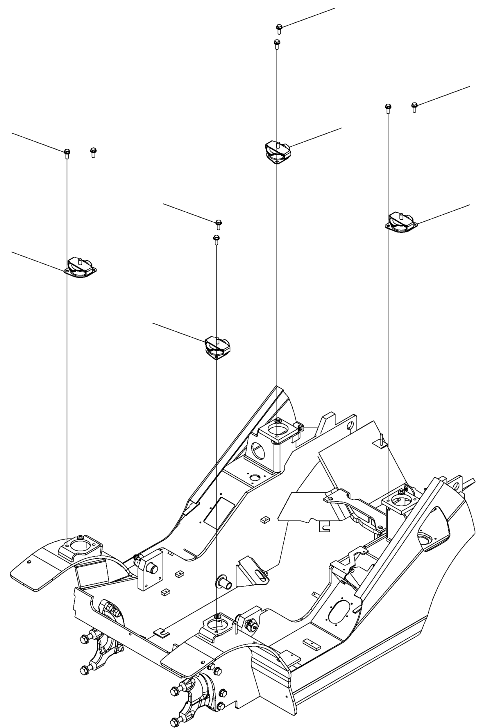 CUSHION (STD) 3EA-51-42110 KOMATSU