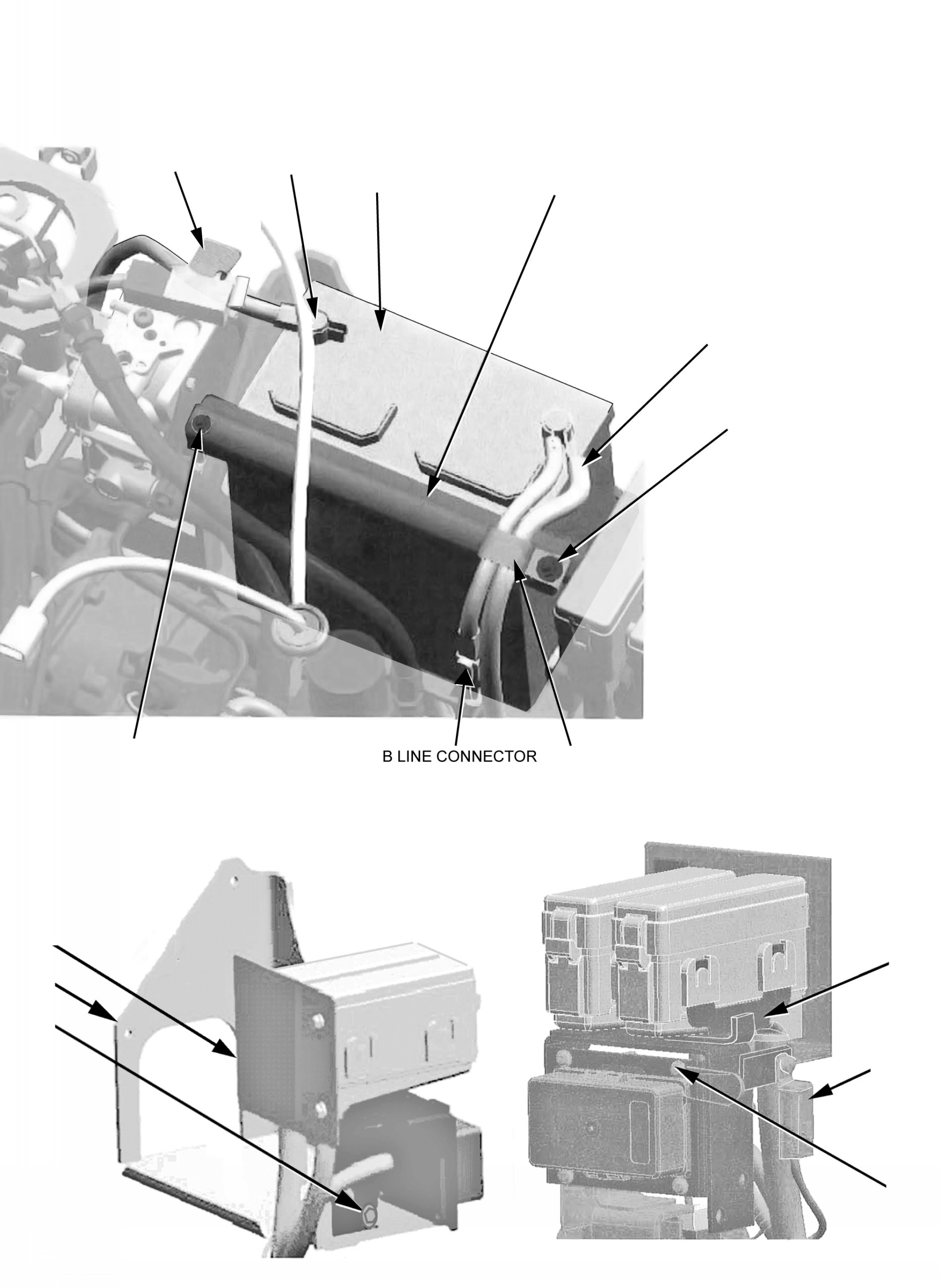 BATTERY HOLDER 3EA-55-A7973 KOMATSU