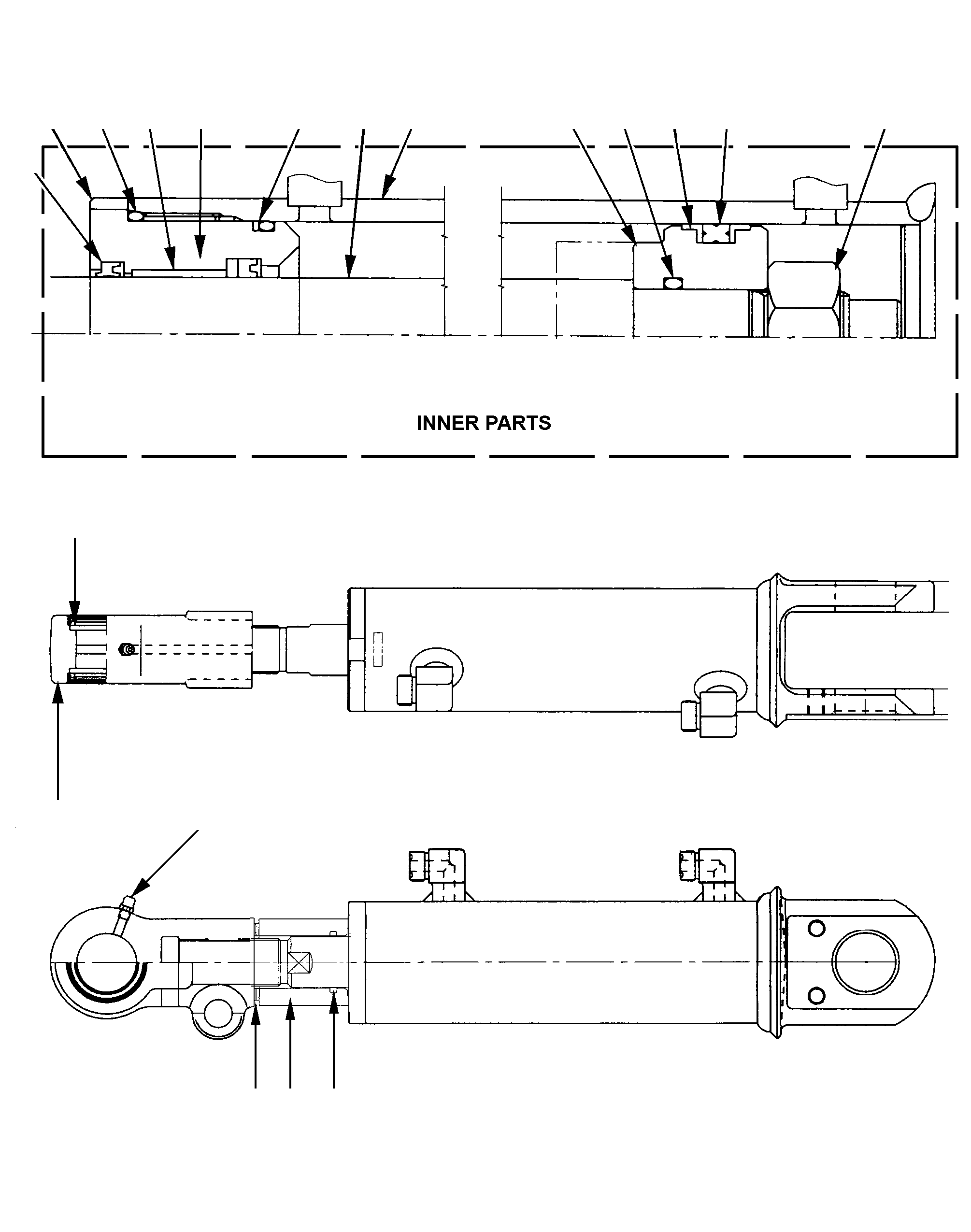 Головка 3EA-64-53140 KOMATSU