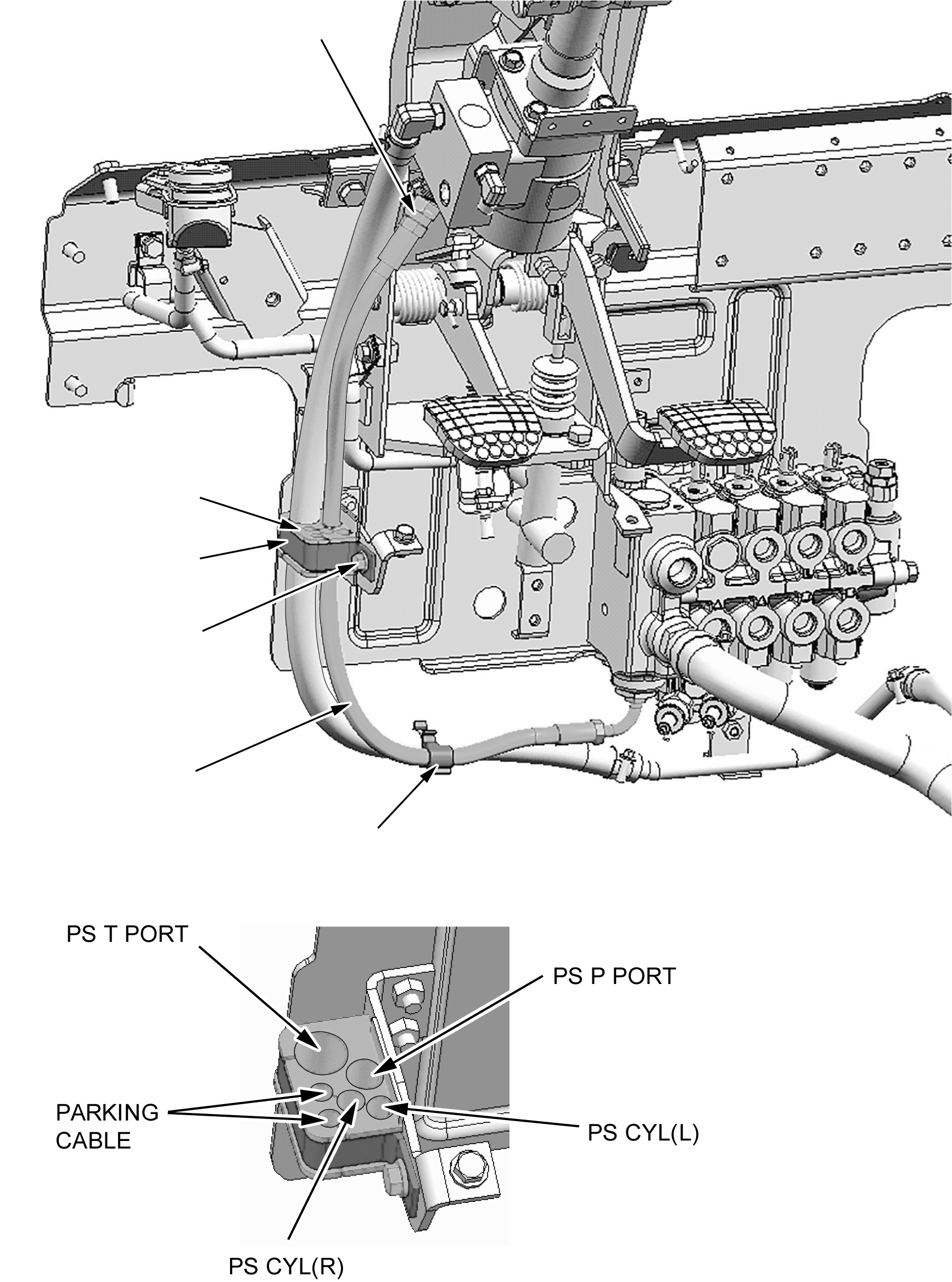 Хомут 3EB-66-52170 KOMATSU