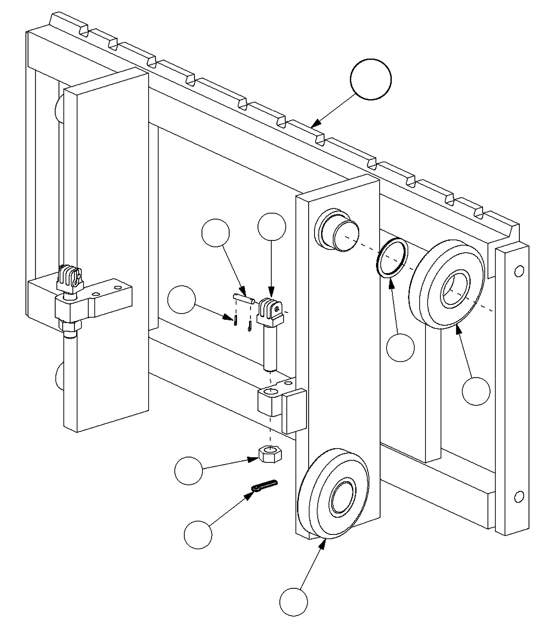CARRIAGE, 31 IN. (CUSHION) CC259242 KOMATSU